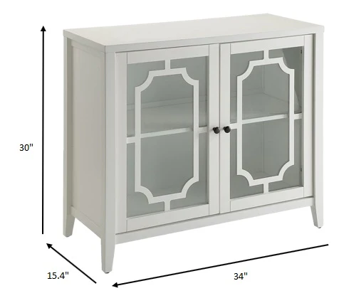 Black Mdf Cabinet By Homeroots - Image 5