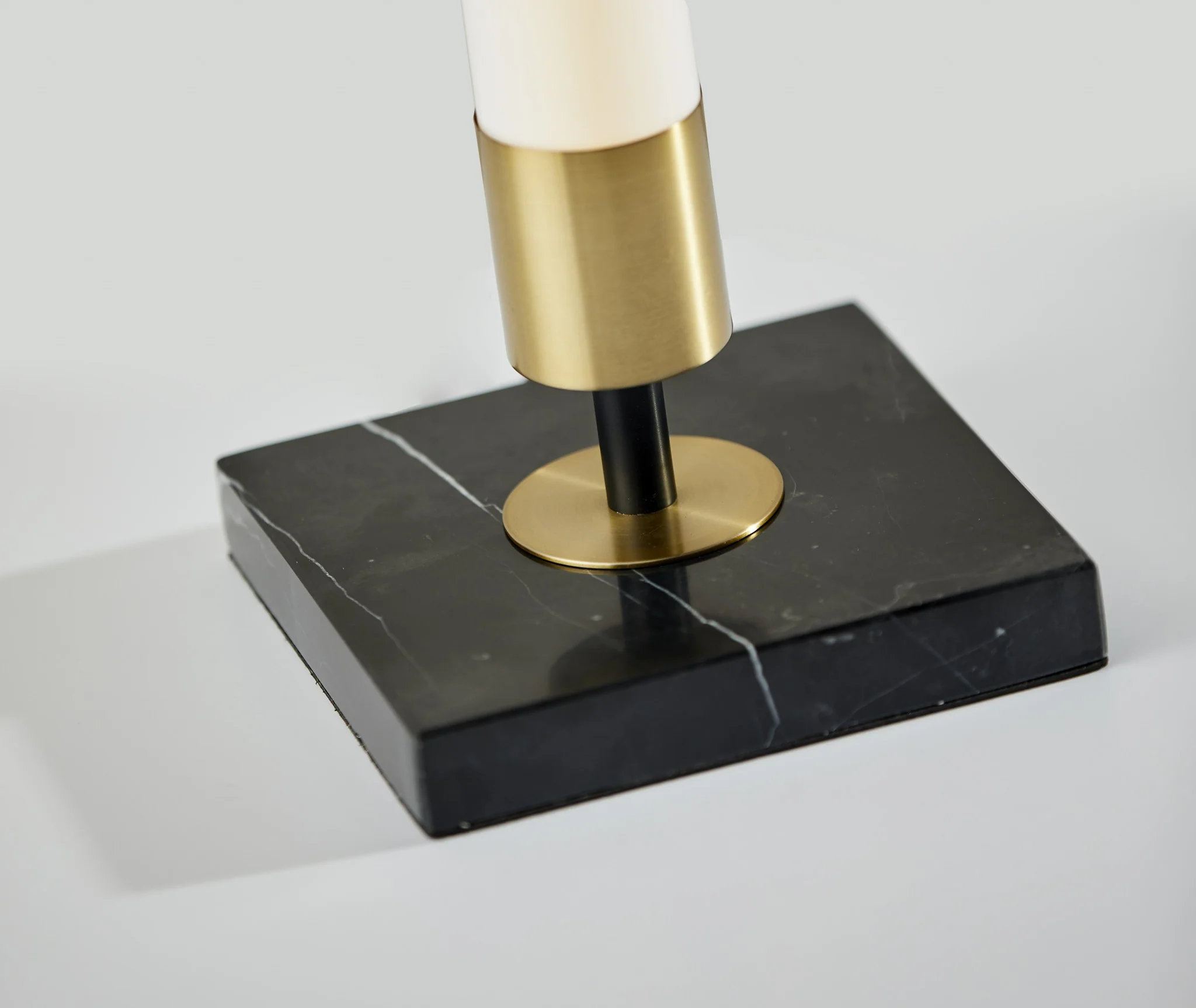 Black Metal LED Table Lamp By Homeroots - Image 2