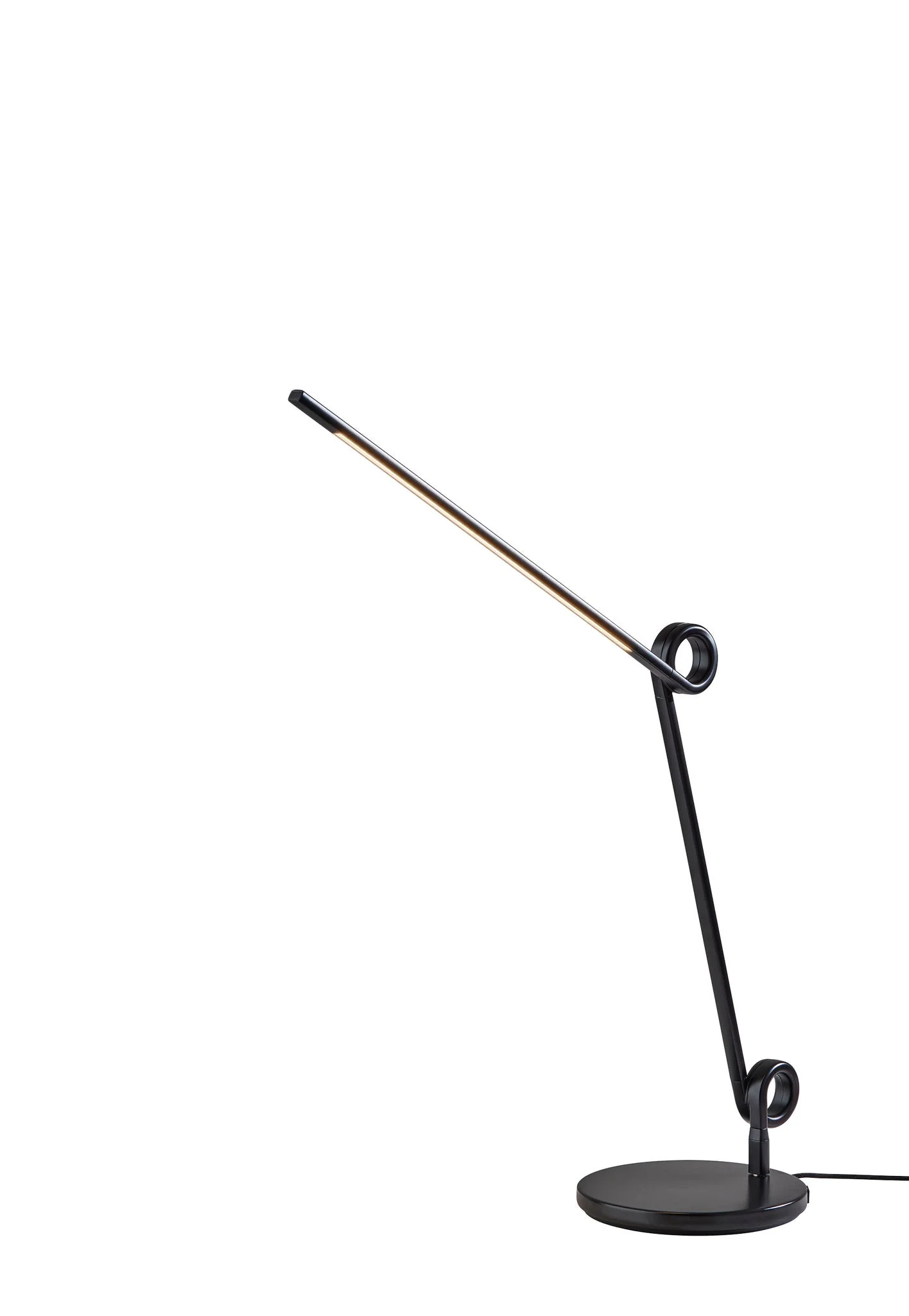 Black Metal Novelty Desk Lamp By Homeroots - Image 2