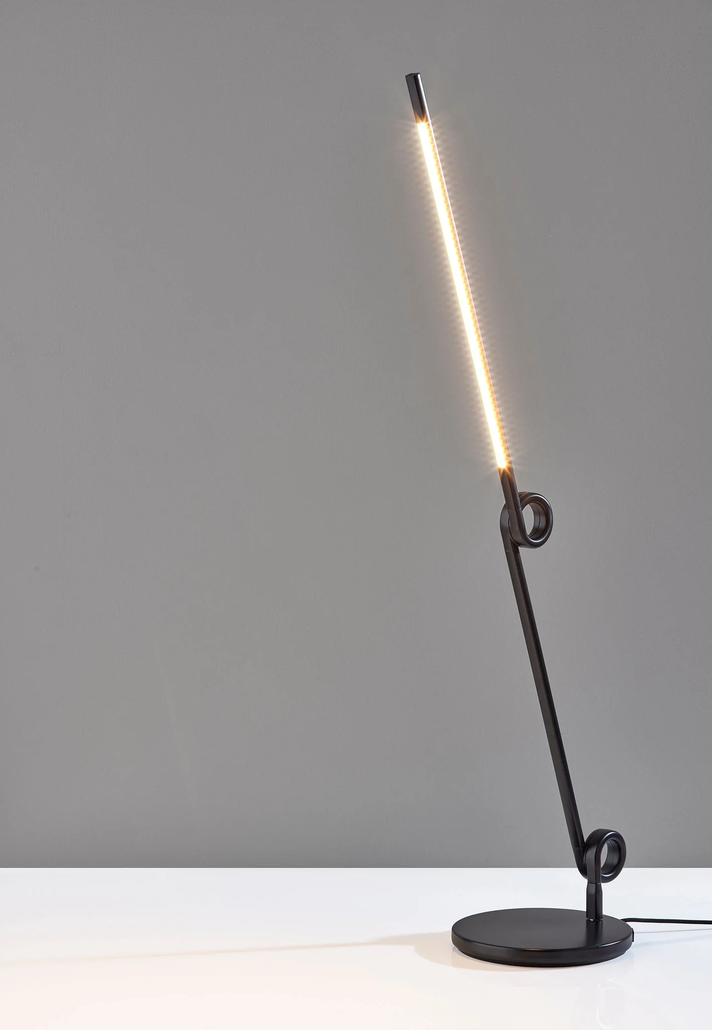Black Metal Novelty Desk Lamp By Homeroots - Image 3