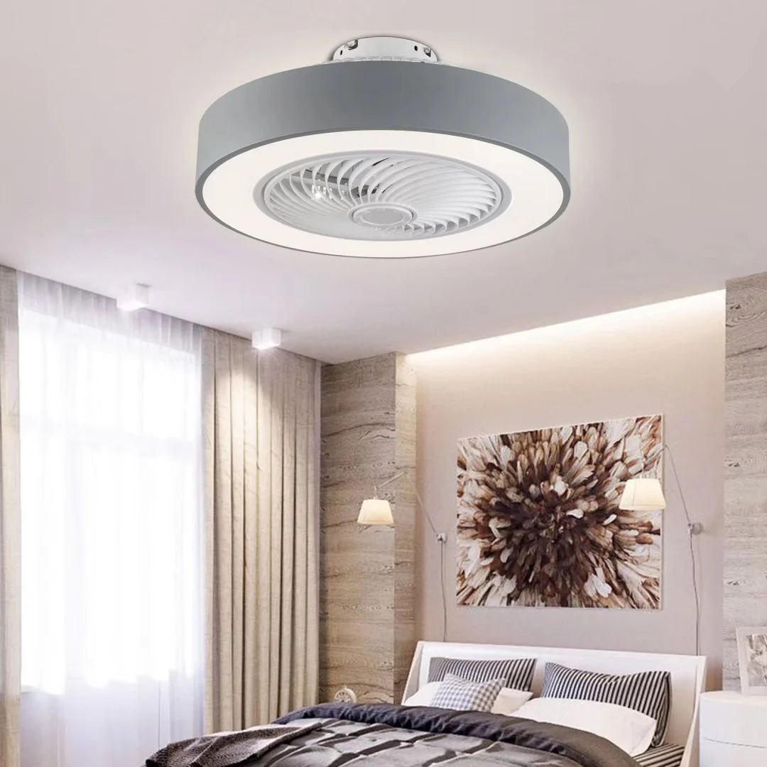 Black Modern Ceiling Ceiling Fan and Light By Homeroots - Image 4