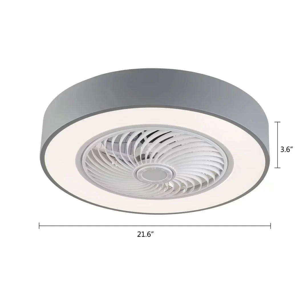 Black Modern Ceiling Ceiling Fan and Light By Homeroots - Image 6