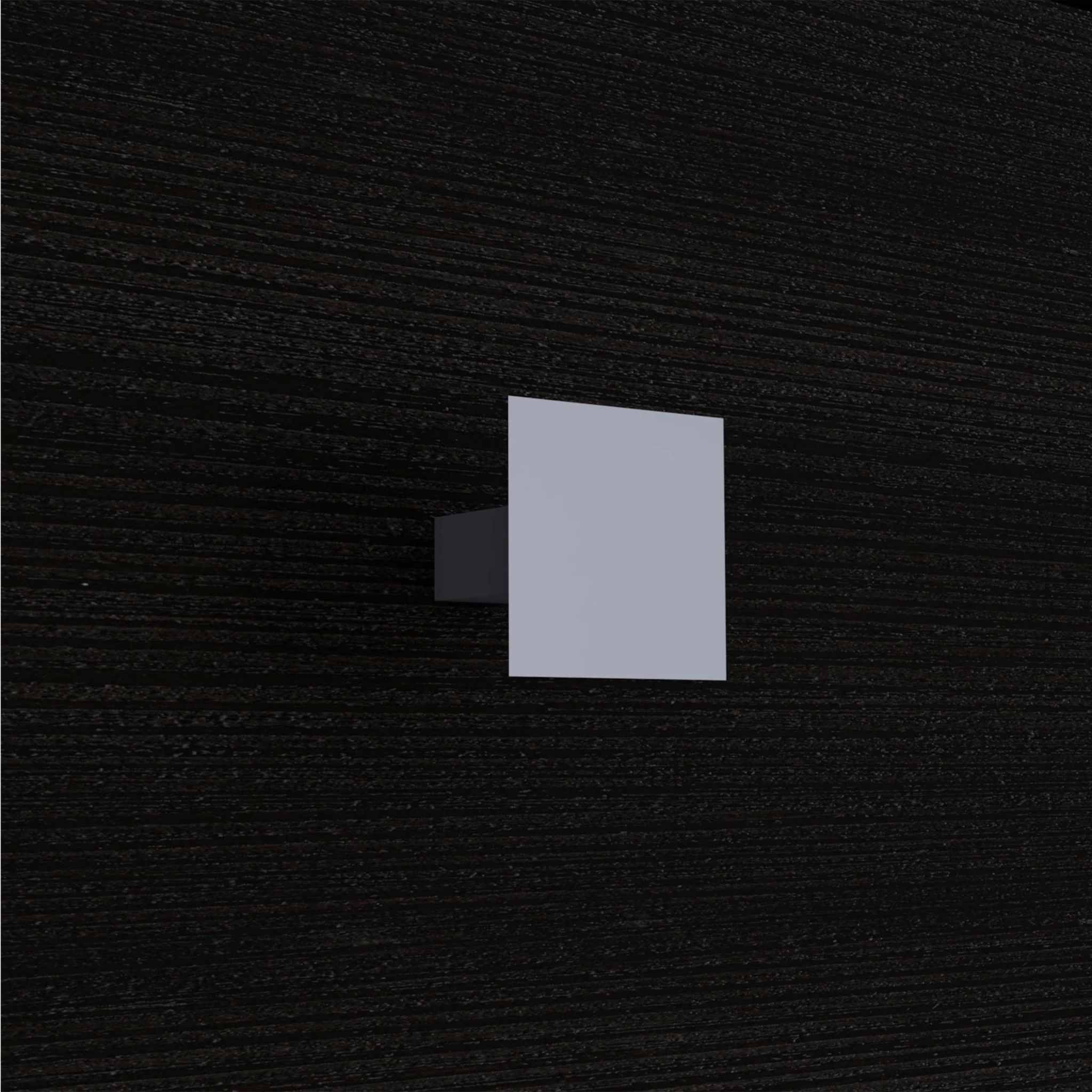 Black Nightstand with Two Drawers By Homeroots - Image 8