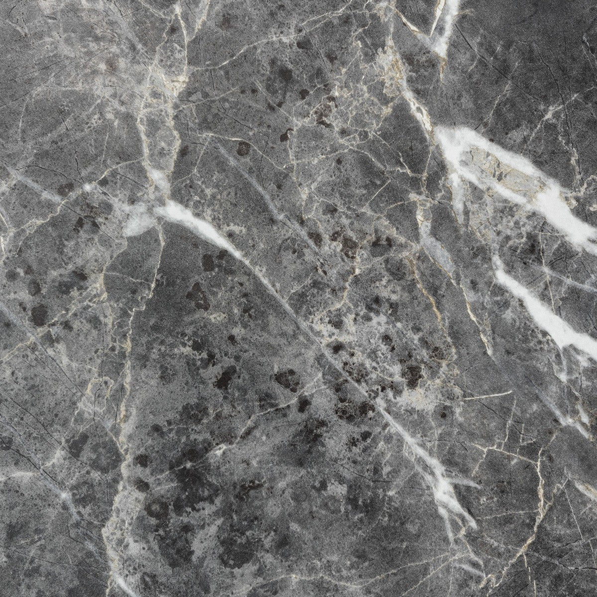 Black on Stainless Faux Marble Coffee Table By Homeroots - Image 2
