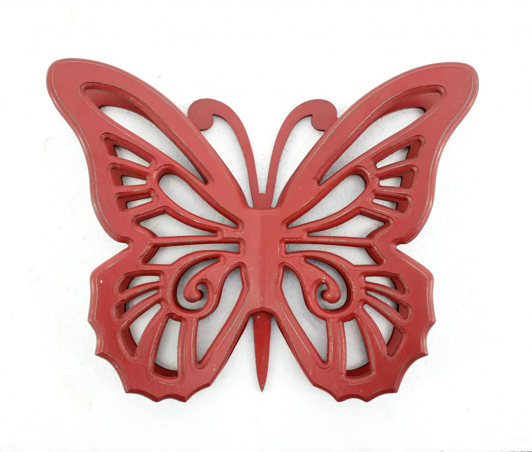 Black Rustic Butterfly Wooden Wall Decor By Homeroots - Image 5