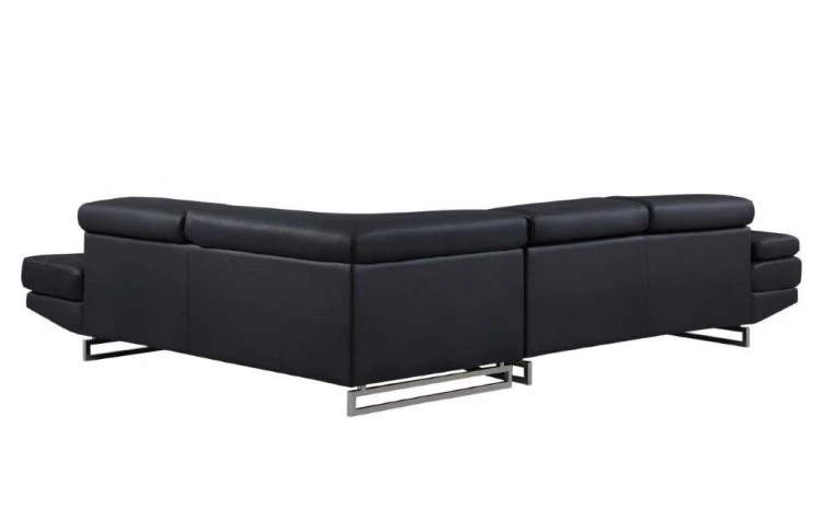 Black Sectional RAF By Homeroots - Image 2