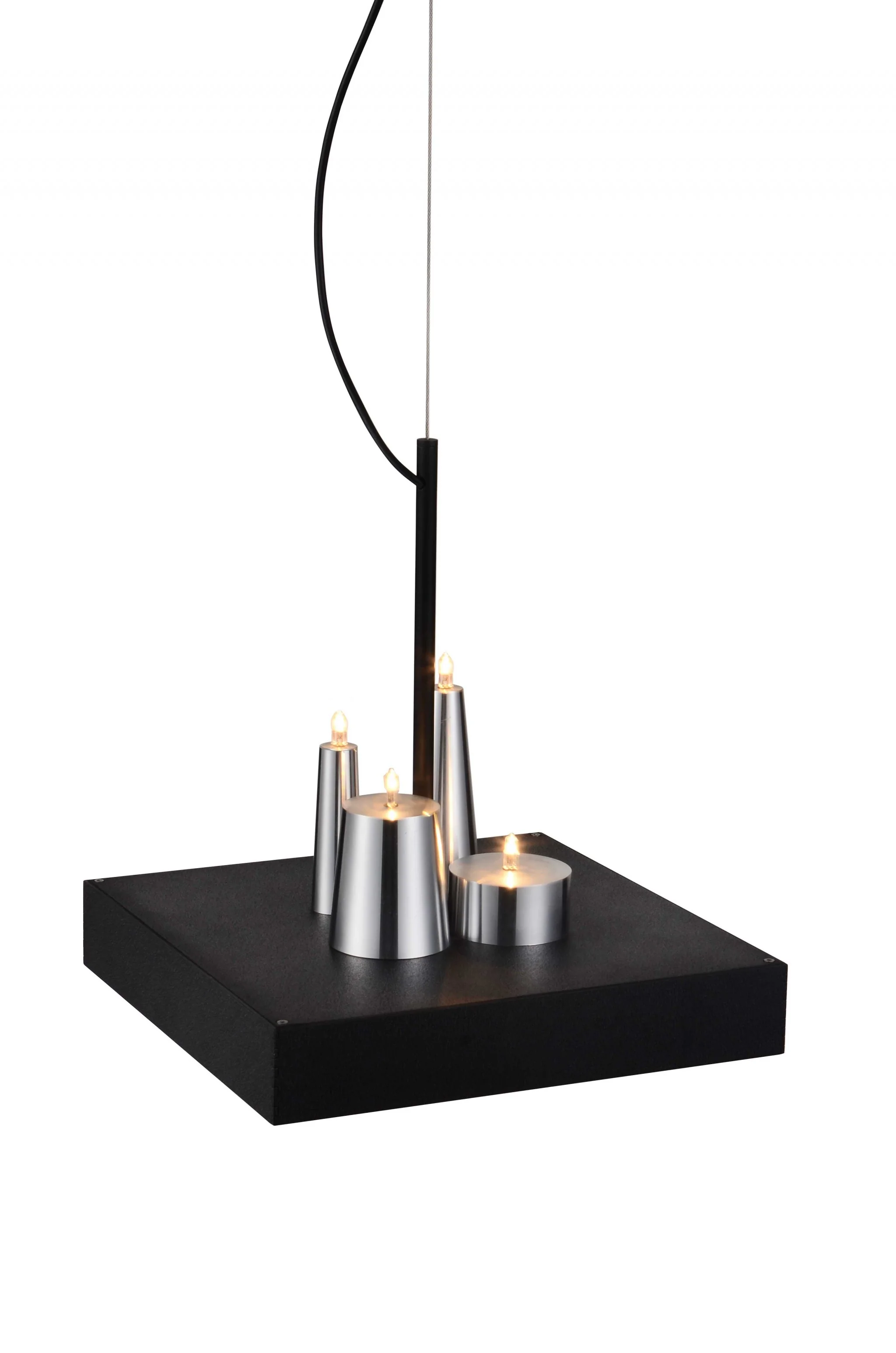 Black Stainless Steel Pendant Lamp - Image 2