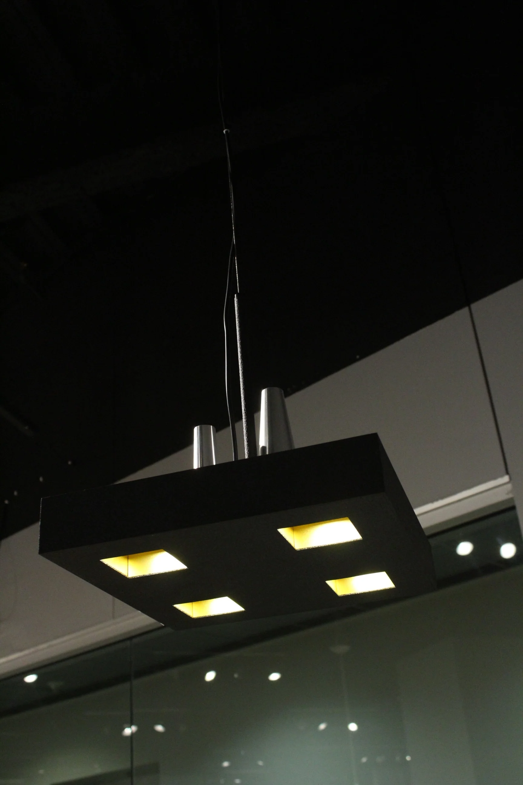 Black Stainless Steel Pendant Lamp - Image 3