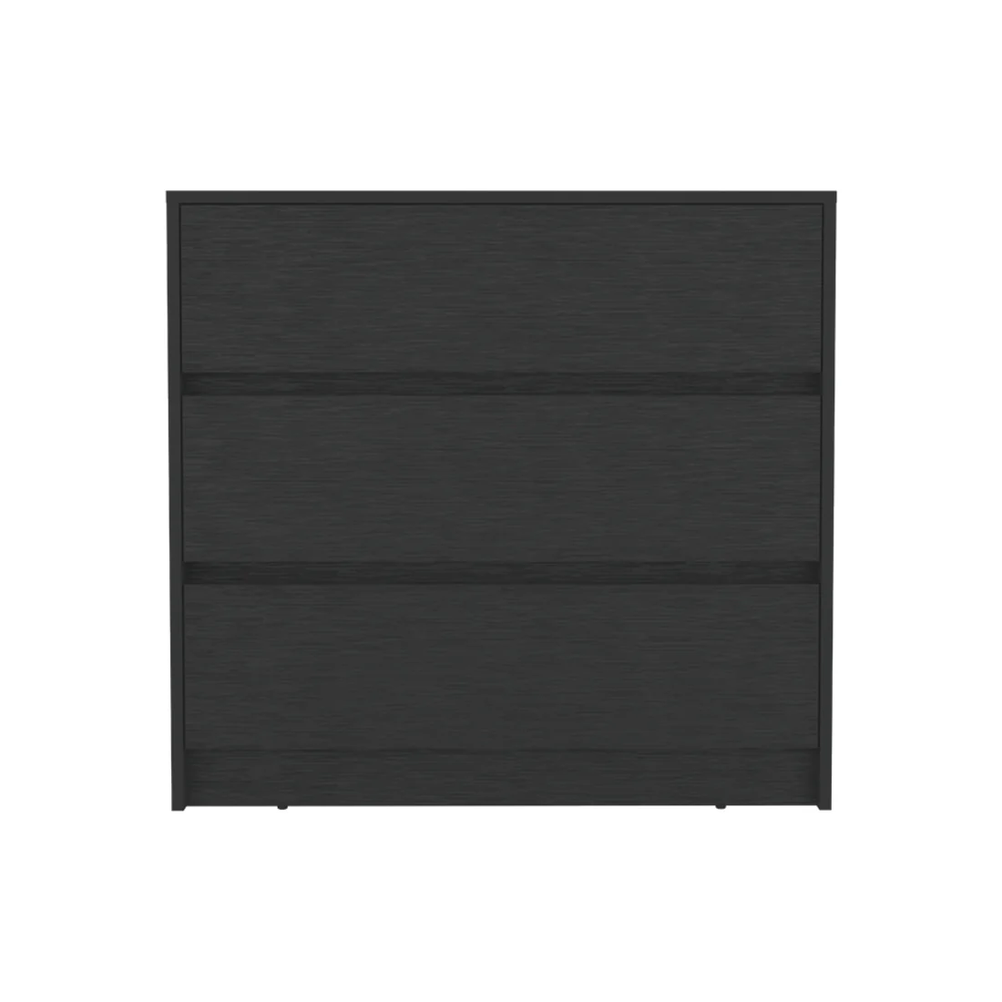 Black Three Drawer Dresser By Homeroots - Image 2