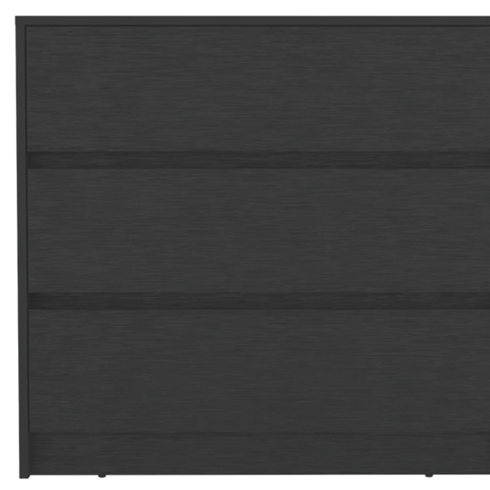 Black Three Drawer Dresser By Homeroots - Image 5