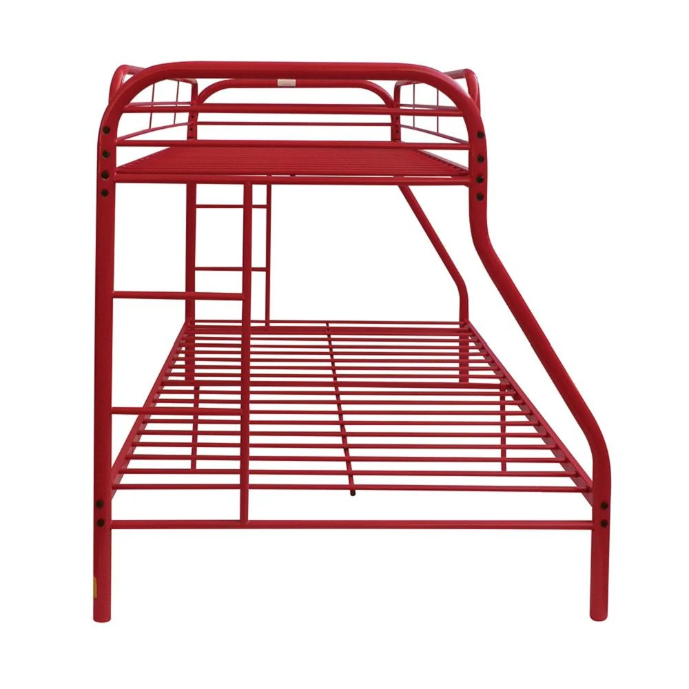 Black Twin Over Full Size Bunk Bed By Homeroots - Image 11