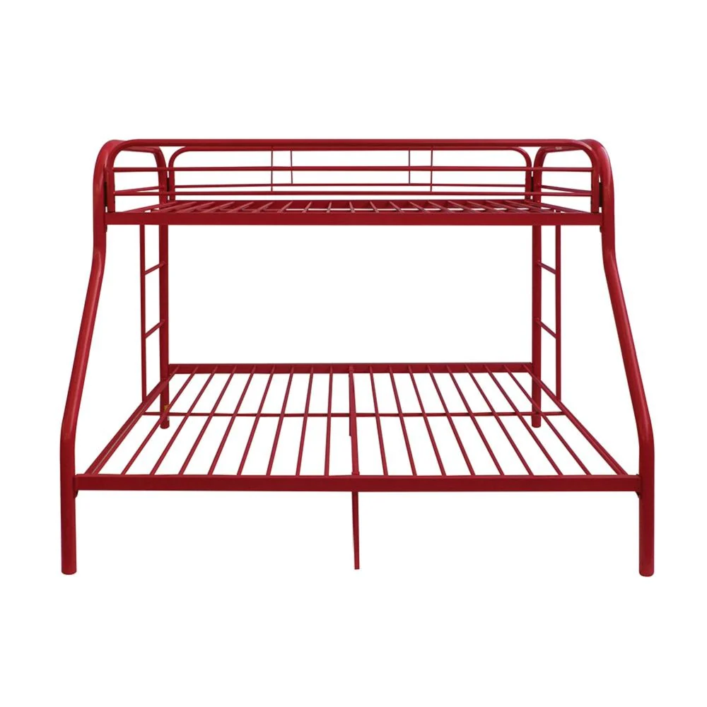 Black Twin Over Full Size Bunk Bed By Homeroots - Image 12