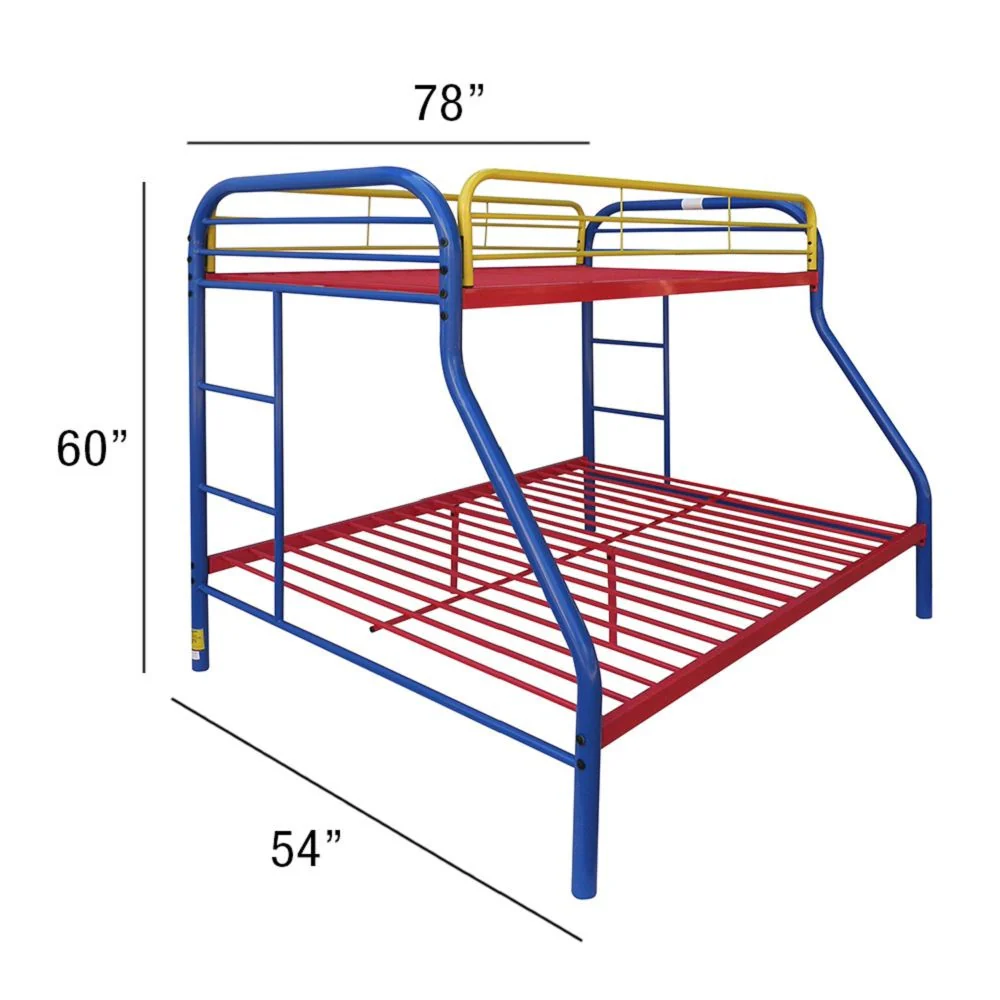 Black Twin Over Full Size Bunk Bed By Homeroots - Image 17