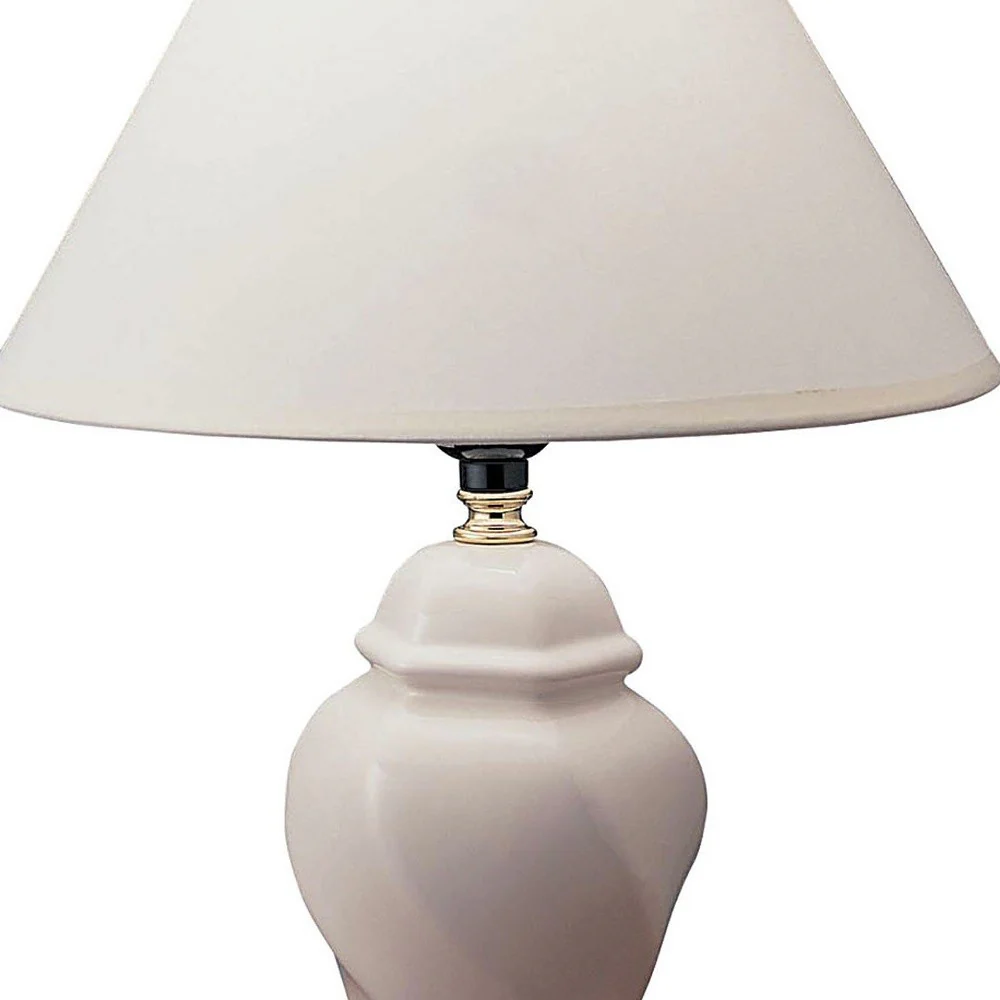 Black Urn Shaped Table Lamp - Image 7