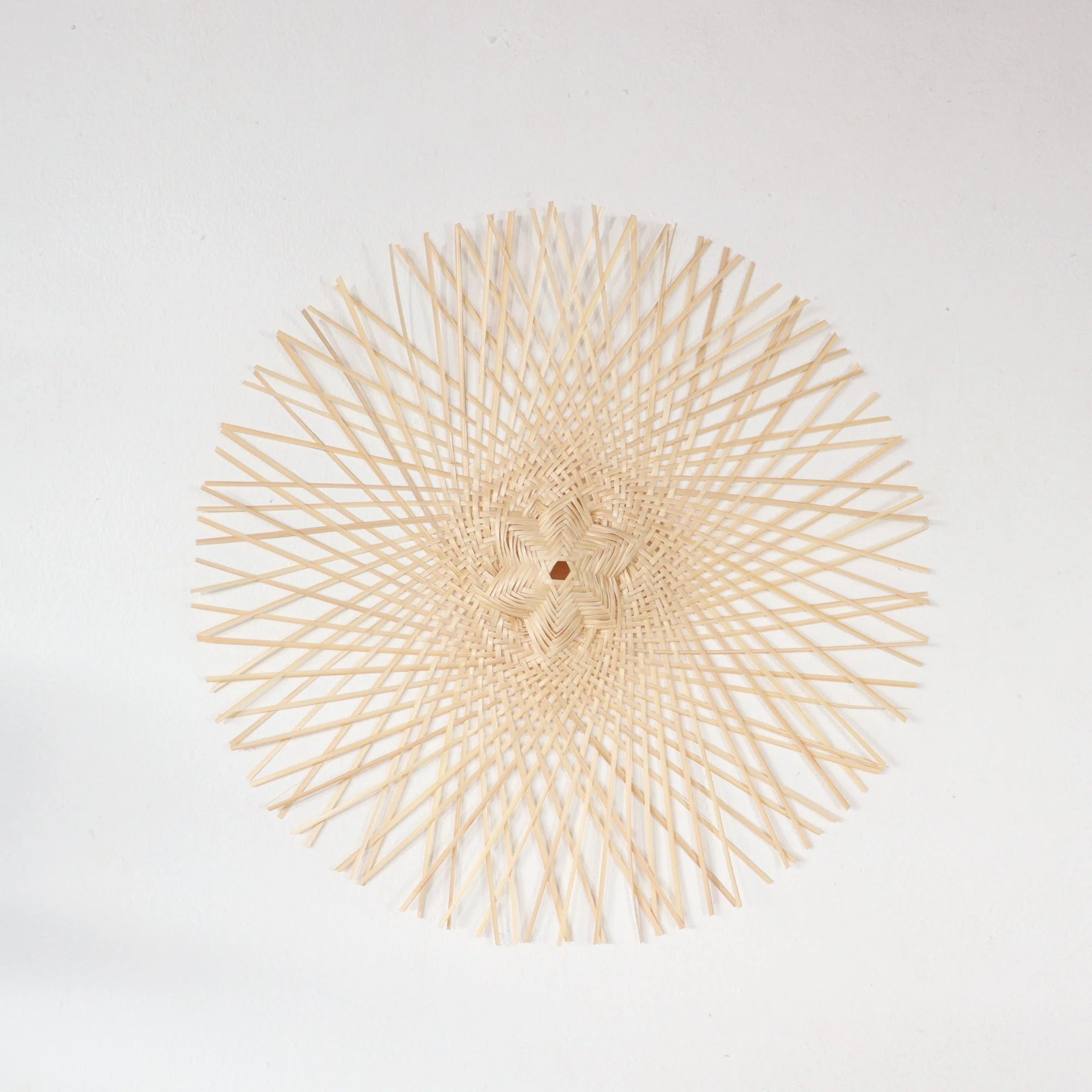 Black Varee - Black Small Bamboo Pendant Light By Thaihome - Image 5