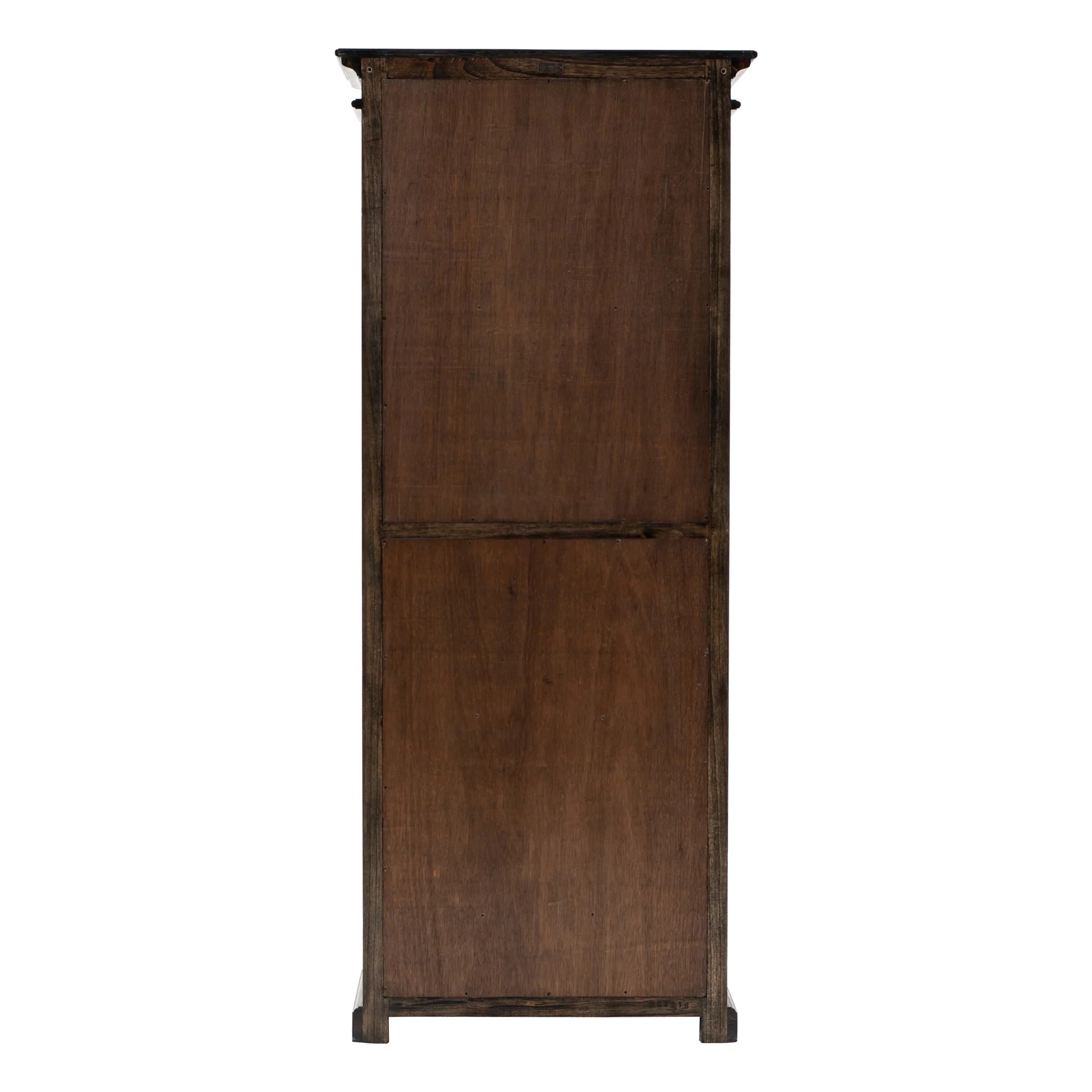 Black Wash Bookcase With One Drawer By Homeroots - Image 6