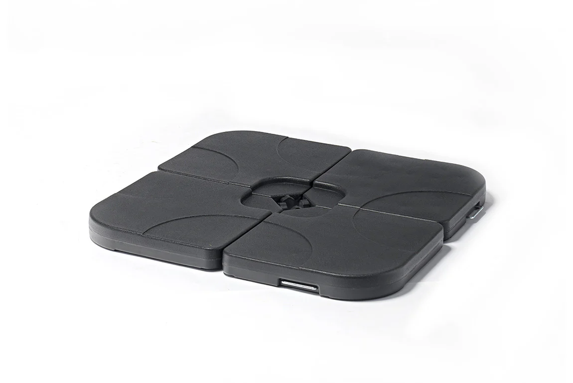 Black Water Injection Umbrella Base By Homeroots - Image 3