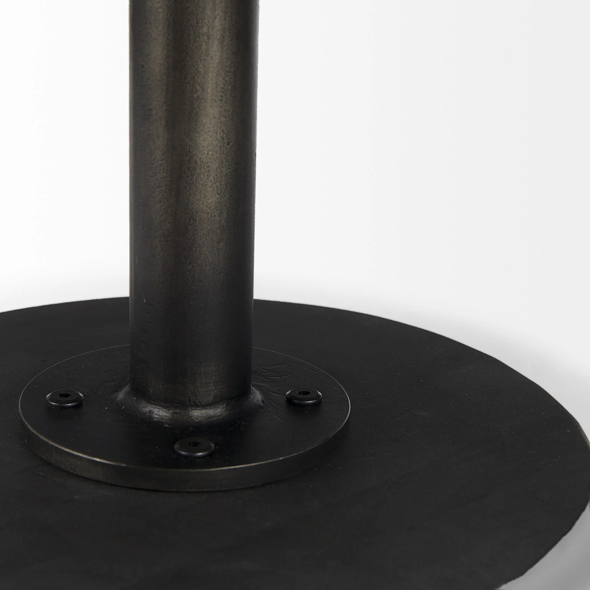 Black Wooden Pedestal Base Coffee Table By Homeroots - Image 9