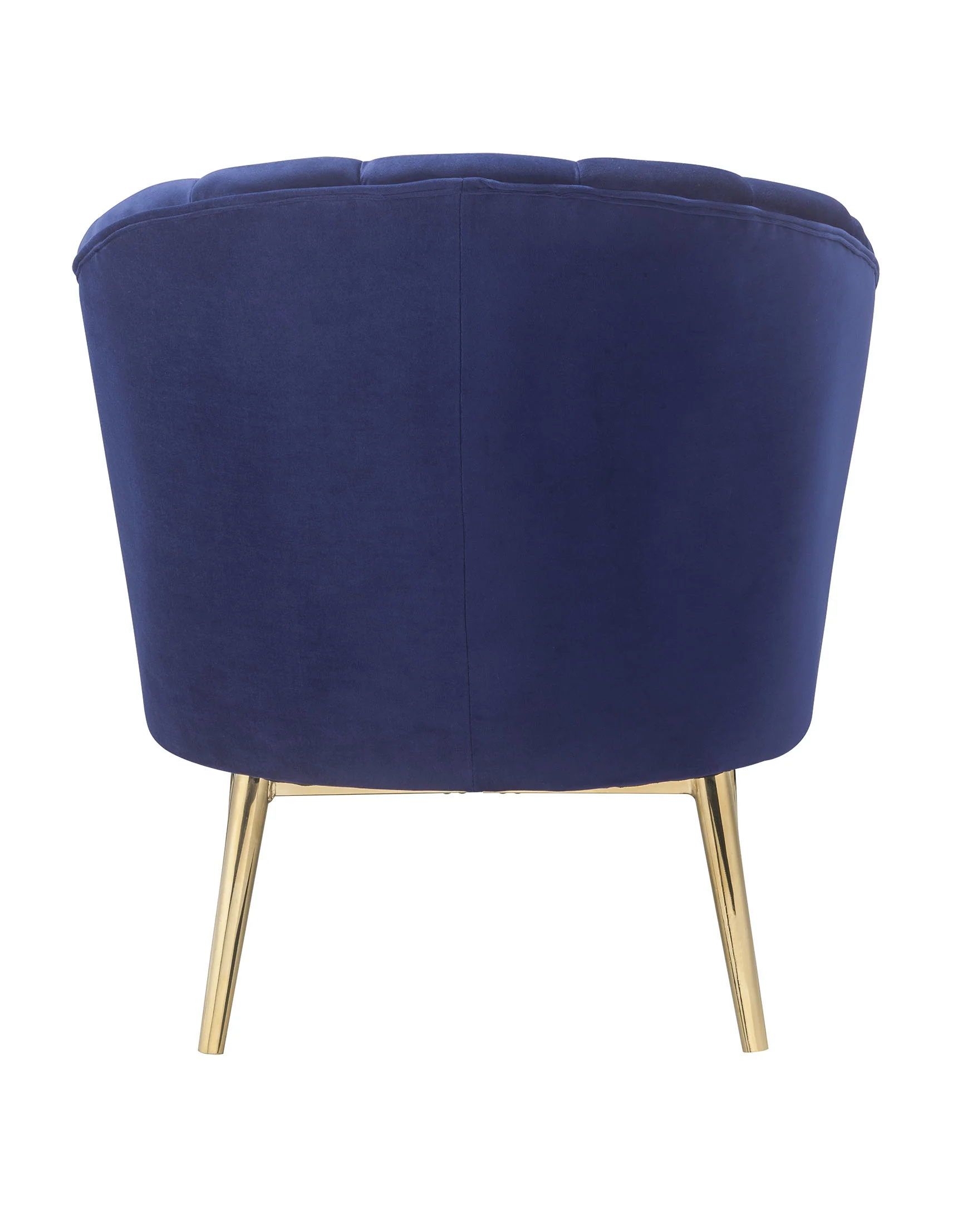 Blue Accent Chair By Homeroots - Image 3