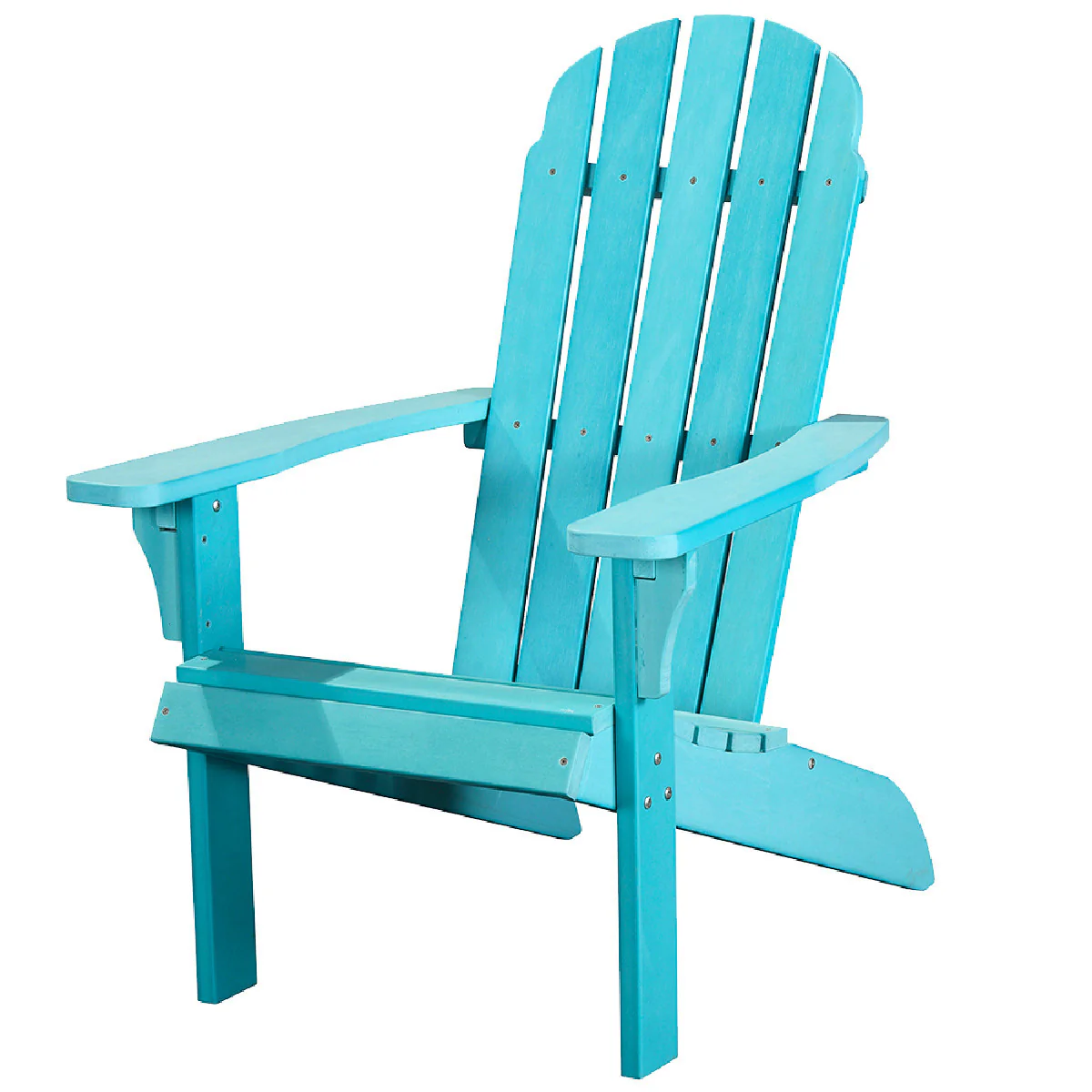 Blue Heavy Duty Plastic Adirondack Chair By Homeroots - Image 2