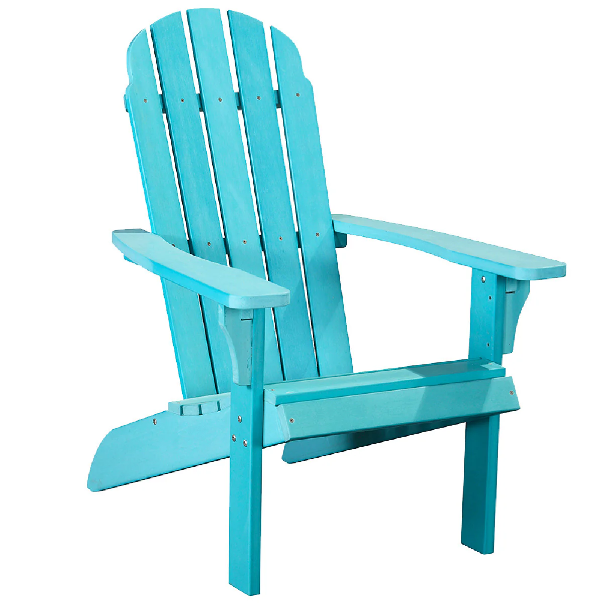 Blue Heavy Duty Plastic Adirondack Chair By Homeroots - Image 3