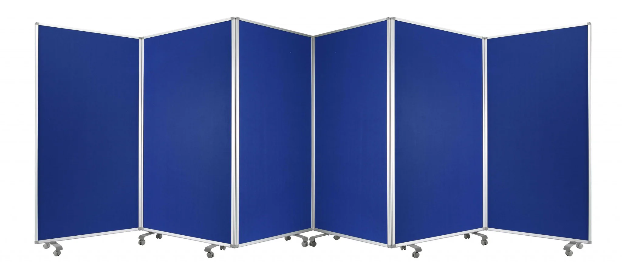 Blue Metal 6 Panel Screen By Homeroots - Image 5