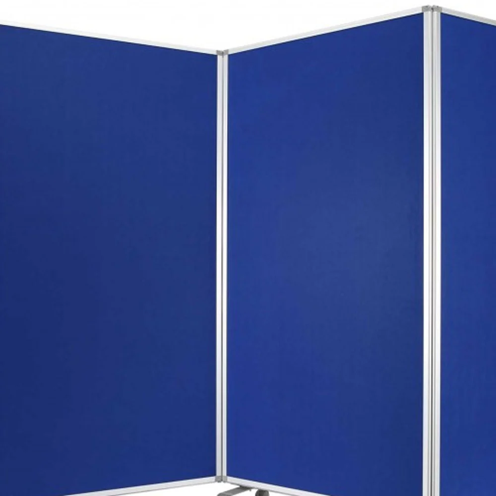 Blue, Metal, 9 Panel, Screen By Homeroots - Image 4