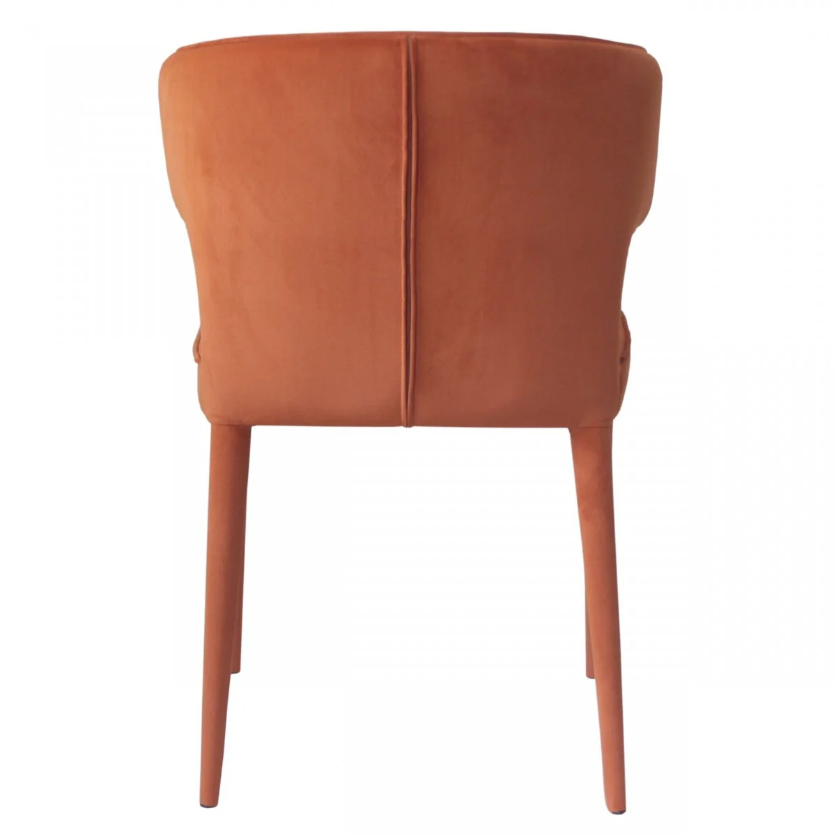 Blue Velvet Wrapped Dining Chair By Homeroots - Image 7