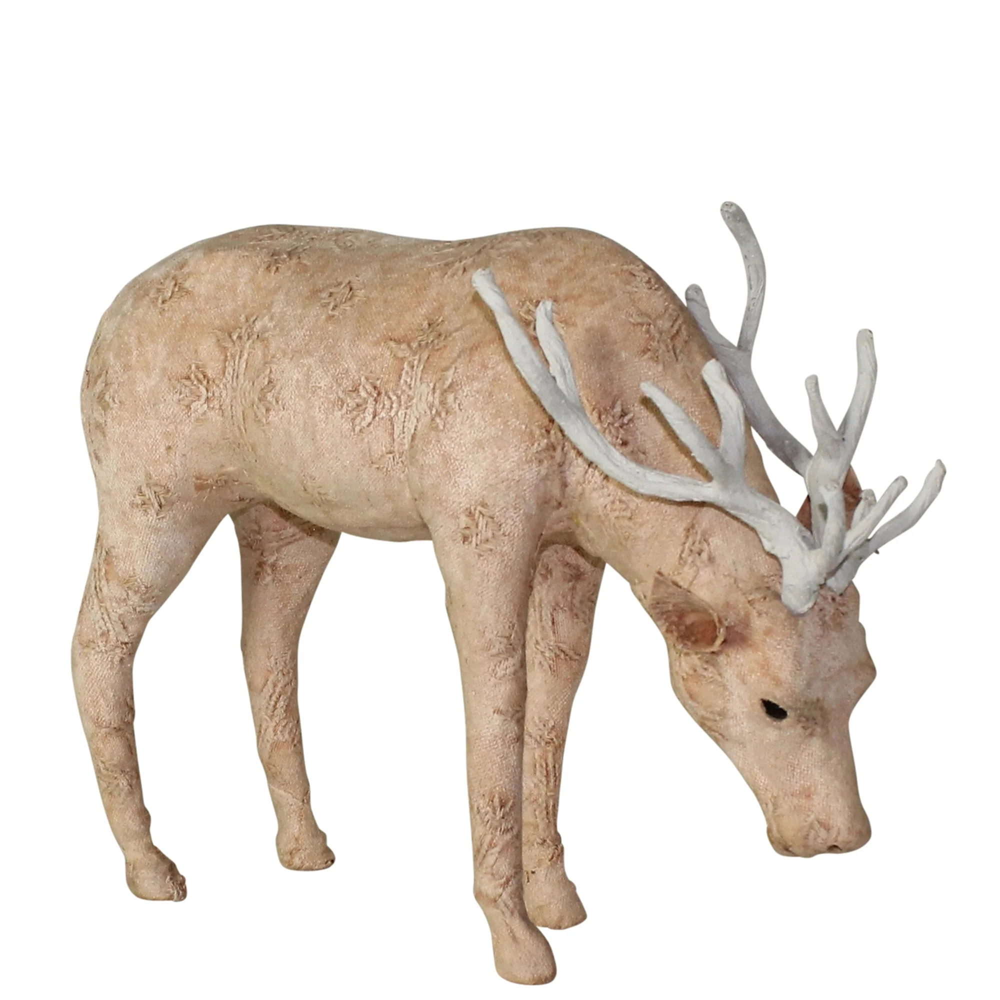 Blush Stag Grazing - Large - Stonewashed Pink Set Of 2 By HomArt - Image 3