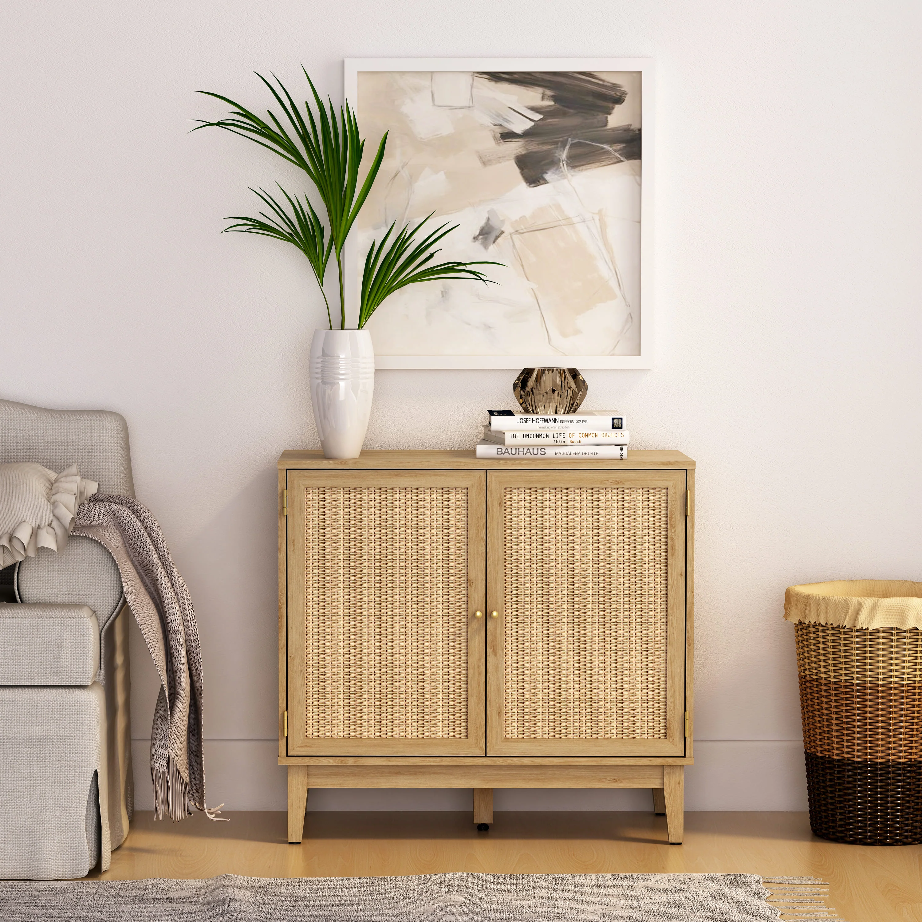 Bodrum 31" Tall - 2 Door Accent Cabinet By Anderson Teak - Image 2