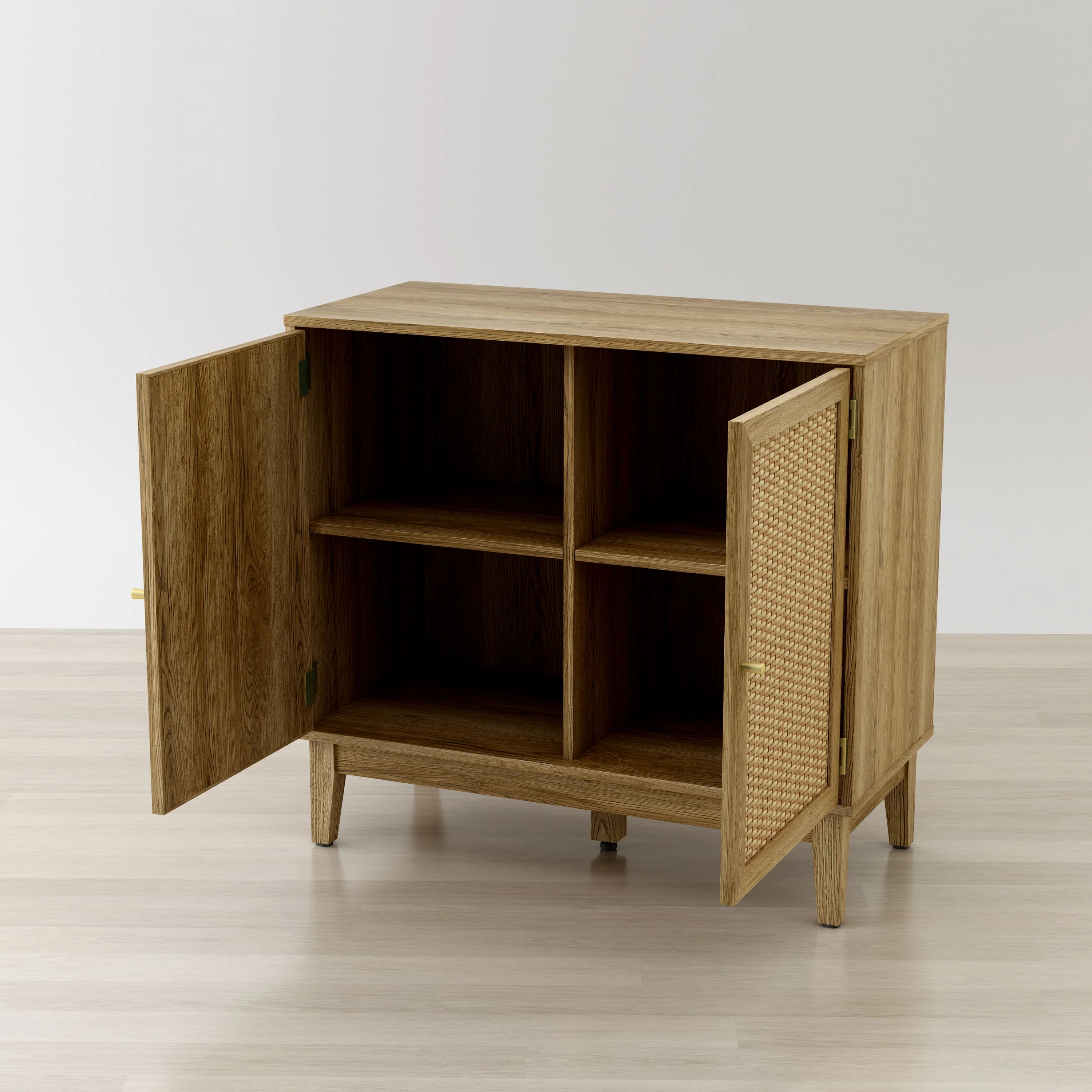 Bodrum 31" Tall - 2 Door Accent Cabinet By Anderson Teak - Image 3