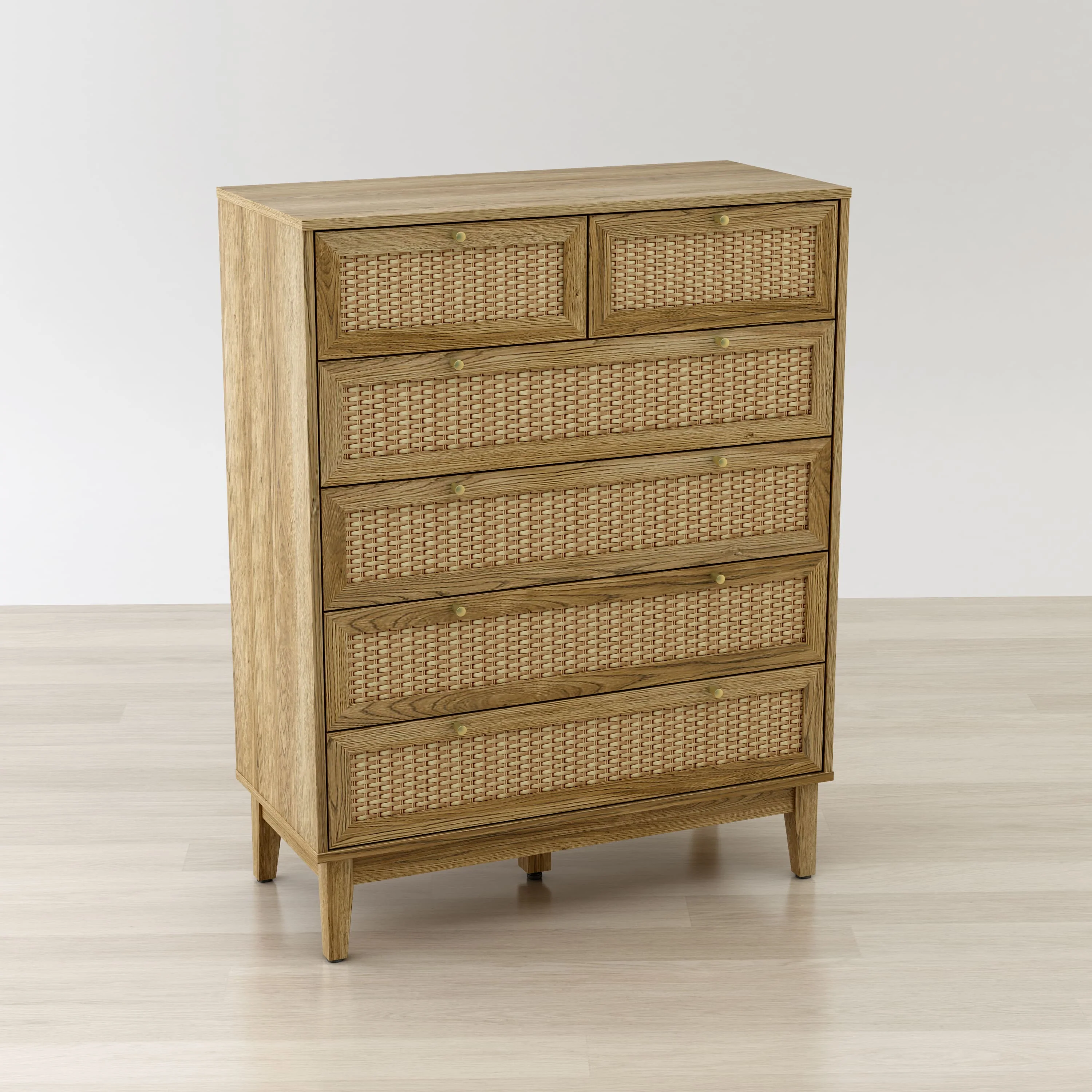 Bodrum 4+2 Drawer Chest By Anderson Teak - Image 4
