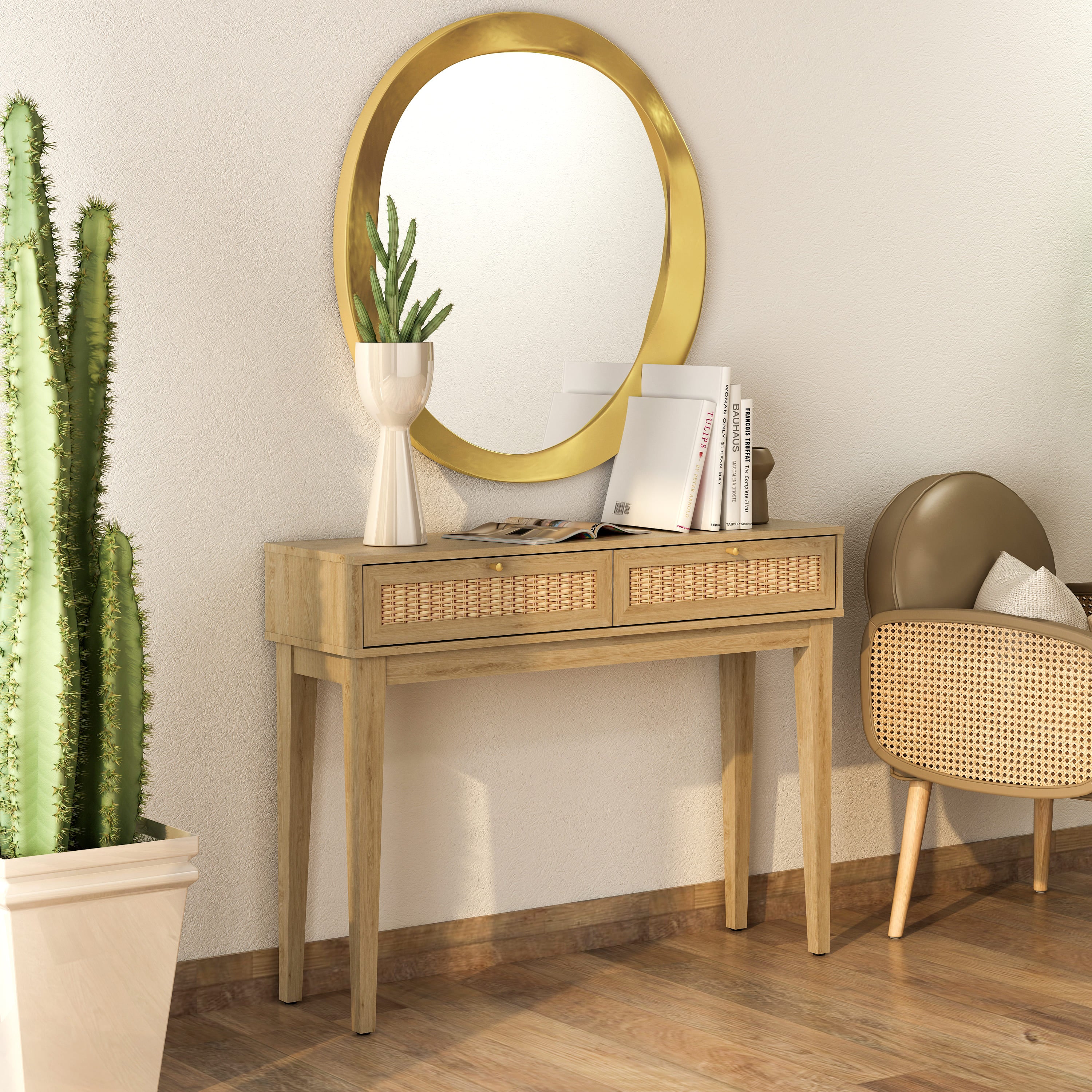 Bodrum 43" Console Table By Anderson Teak - Image 2