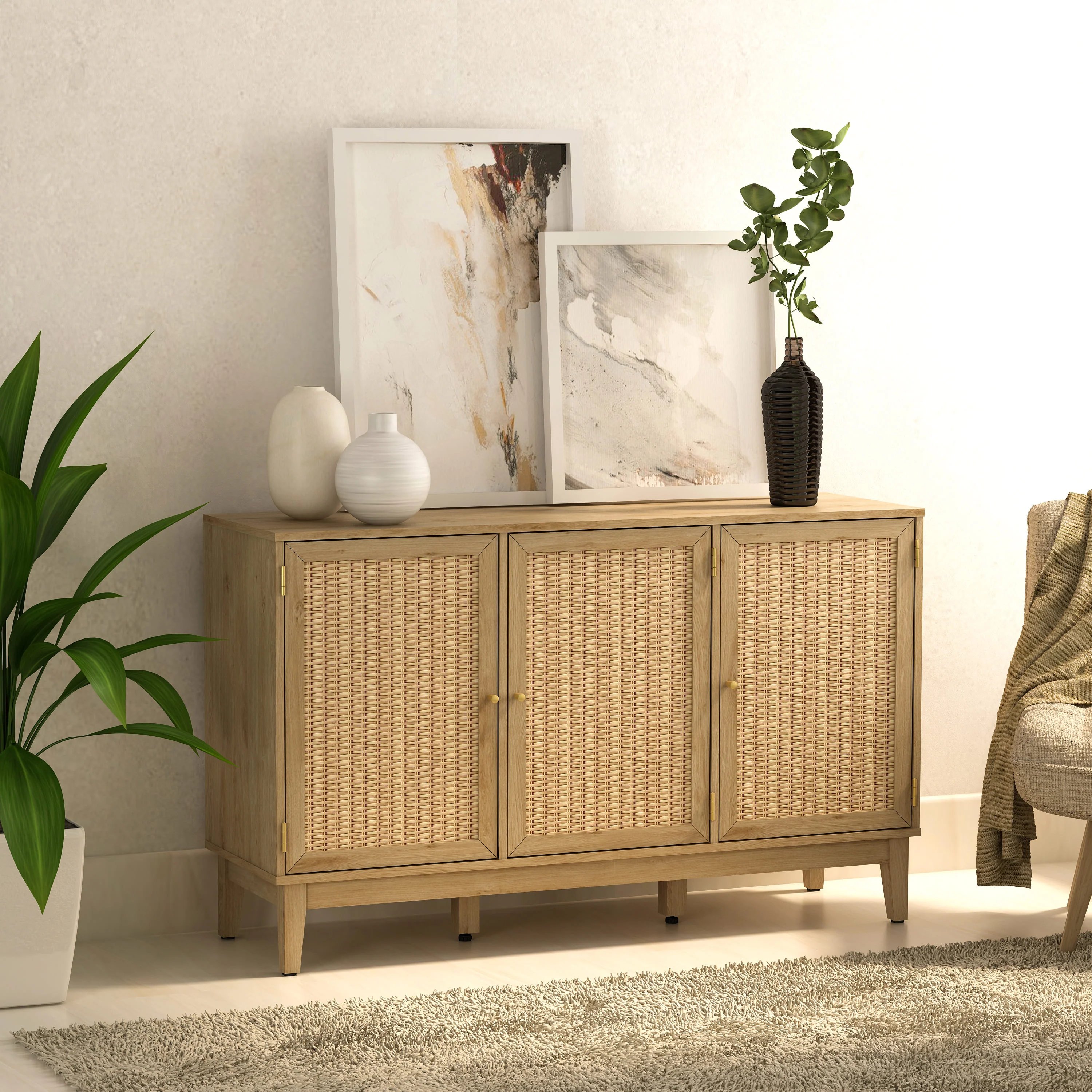 Bodrum 50" Wide Sideboard By Anderson Teak - Image 6