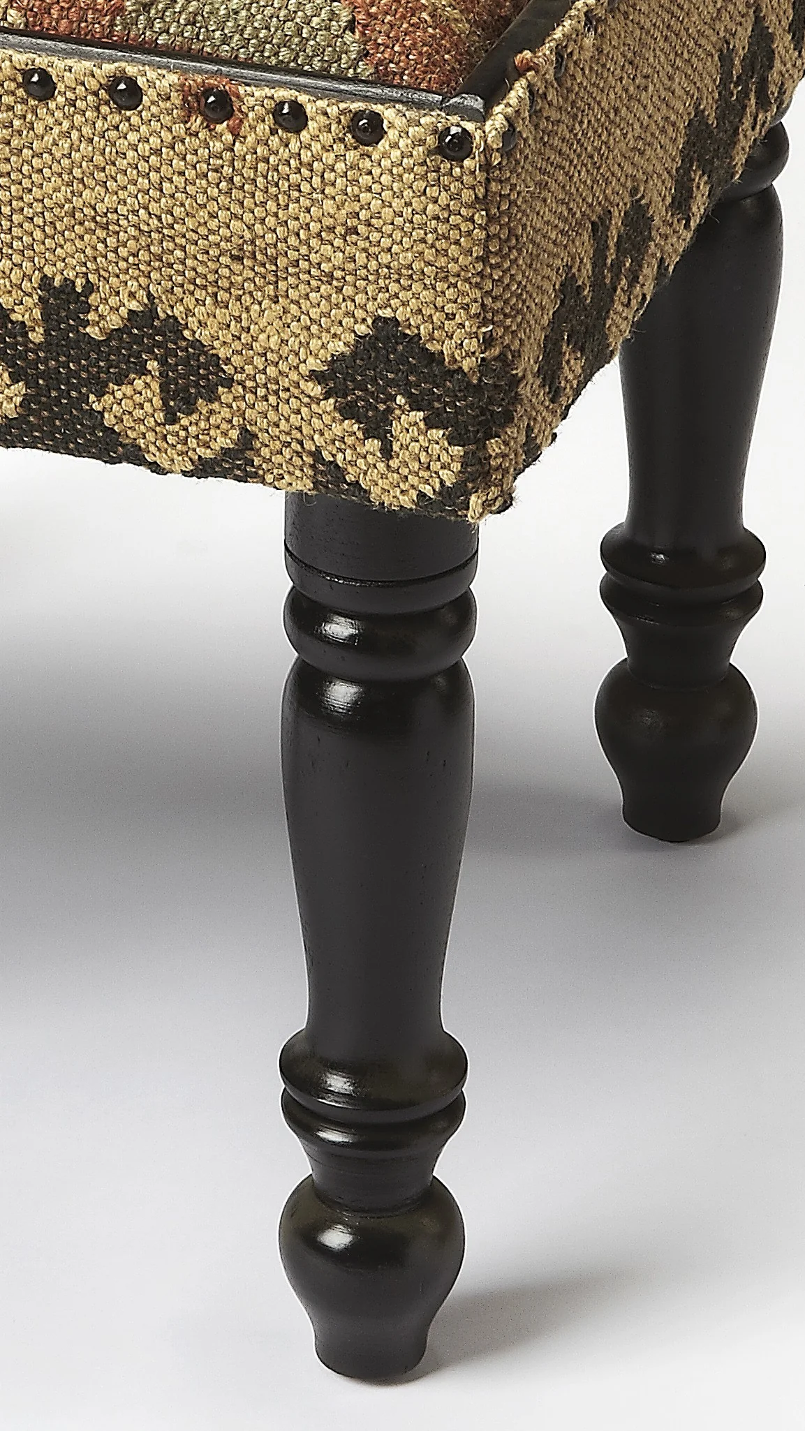 Bohemian Jute Stool By Homeroots - Image 6
