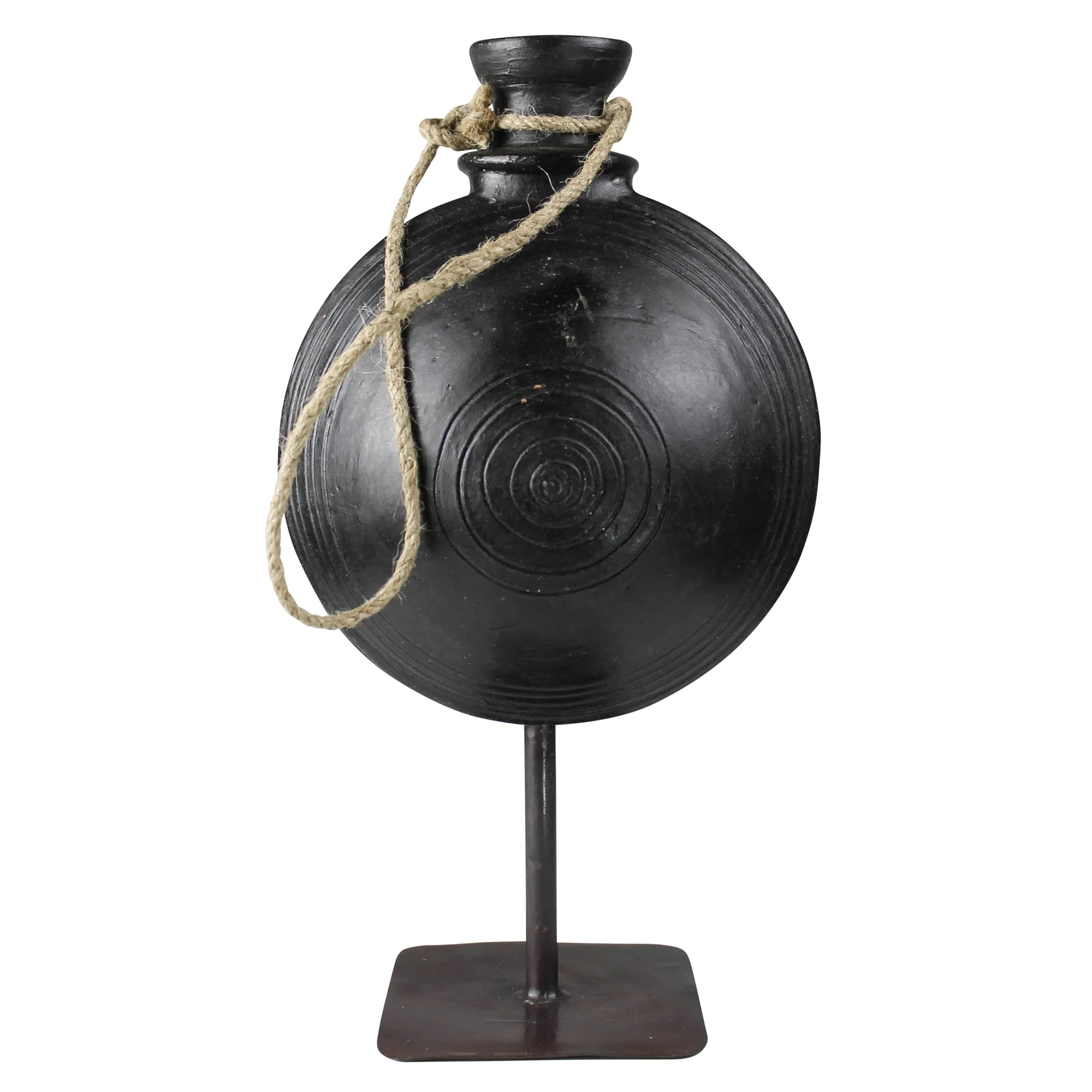 Bola Clay Pot on Stand - Medium By HomArt - Image 3