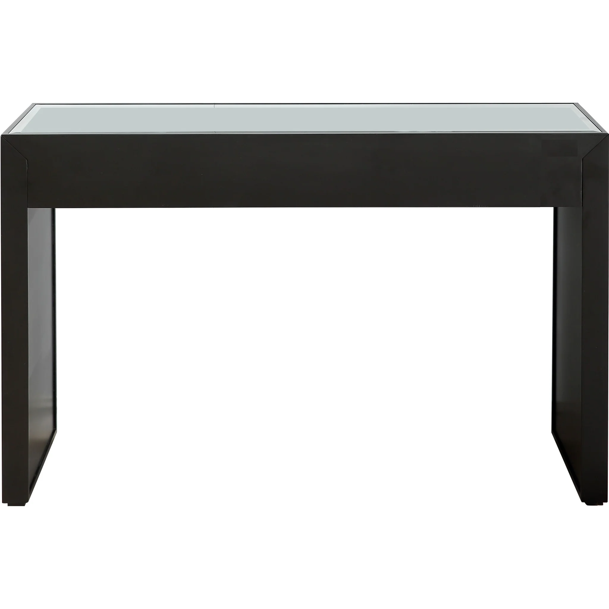 Bold and Black Console Table By Homeroots - Image 8