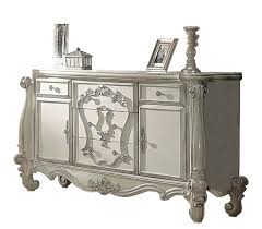 Bone White Wood Dresser By Homeroots - Image 2