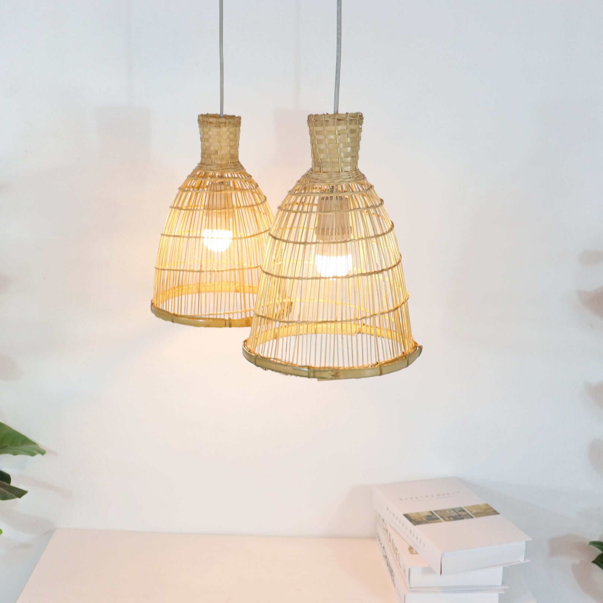 Boon Thung - Bamboo Pendant Light By Thaihome - Image 8