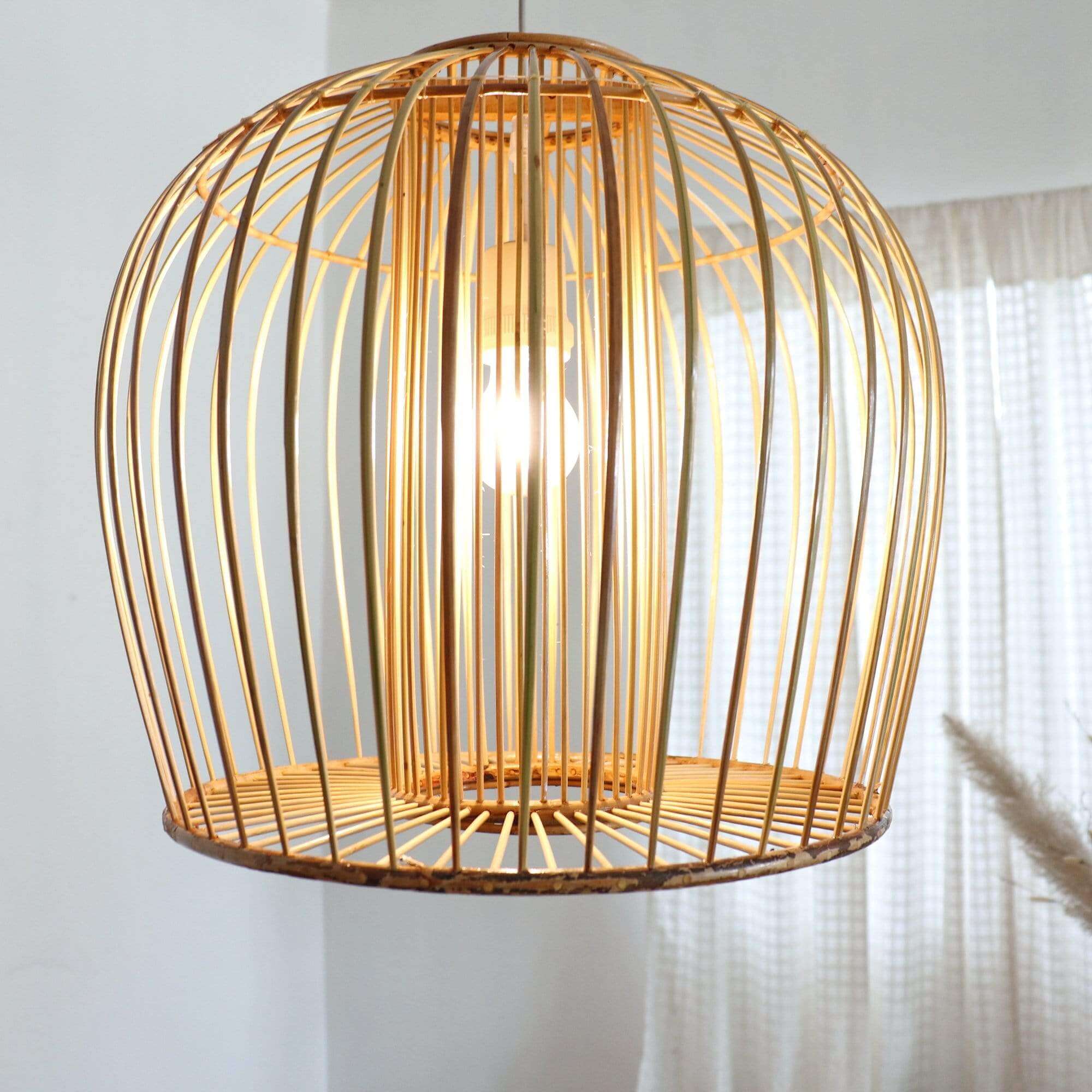 Boonta - Bamboo Pendant Light Shade (10- 15 Inches) By Thaihome - Image 2