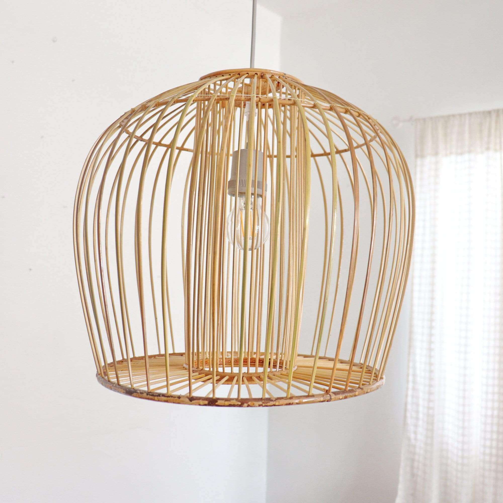 Boonta - Bamboo Pendant Light Shade (10- 15 Inches) By Thaihome - Image 4