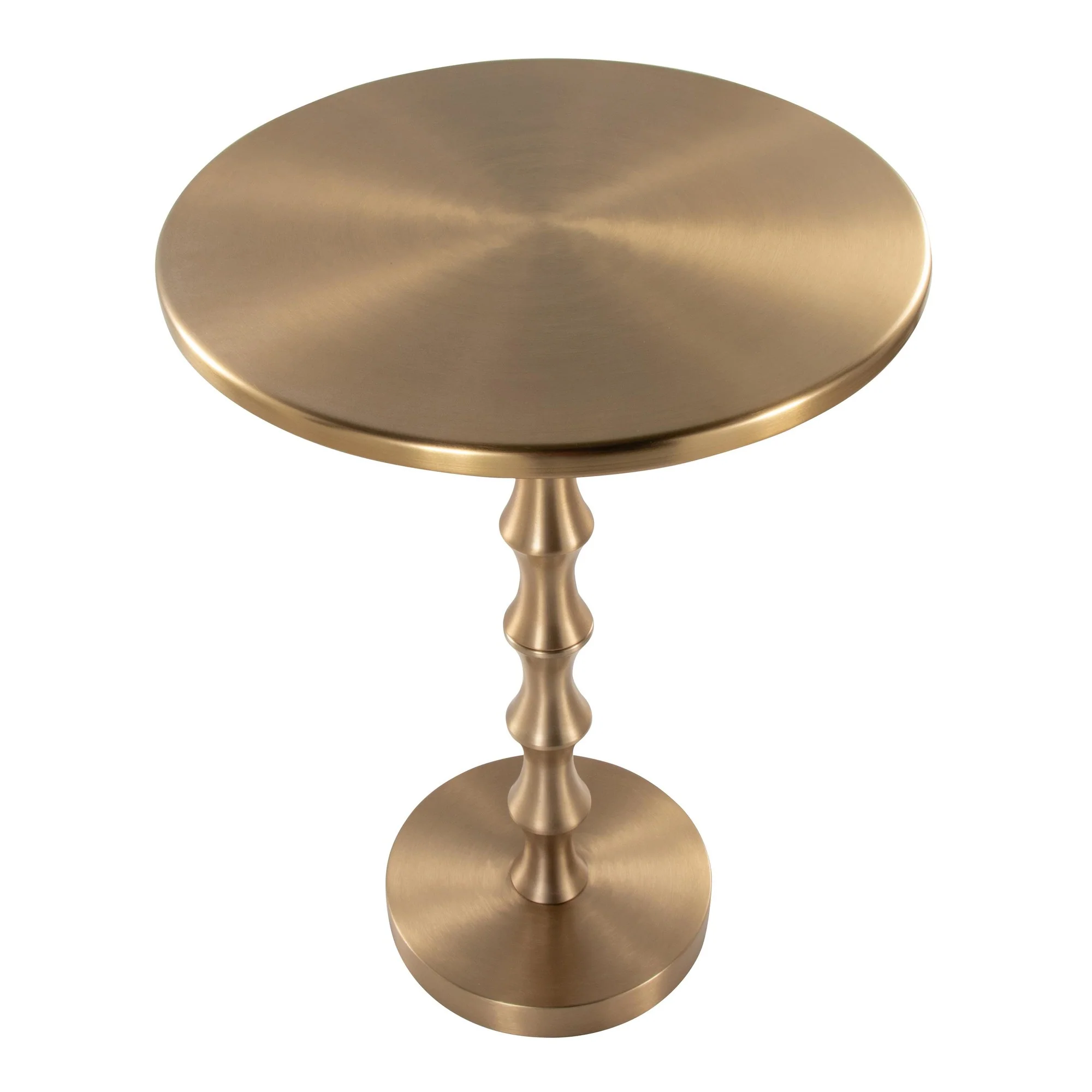 Bora 26.75" Metal Accent Table By LumiSource - TBS27-BORA AU - Image 4