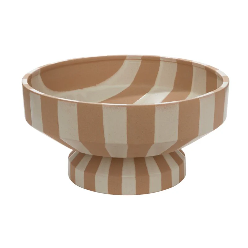 Botera Footed Bowl 16"x 8" By Accent Decor - Image 2