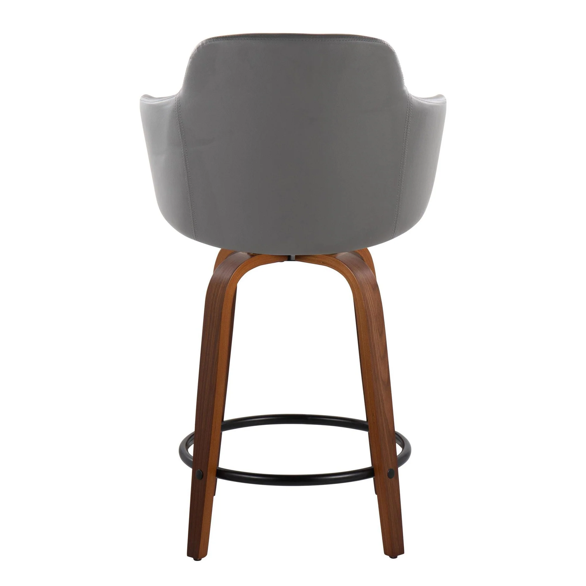 Boyne 24" Fixed-Height Counter Stool - Set of 2 By LumiSource - B24-BOYNEPU-GRTZR2 NABK2 - Image 25