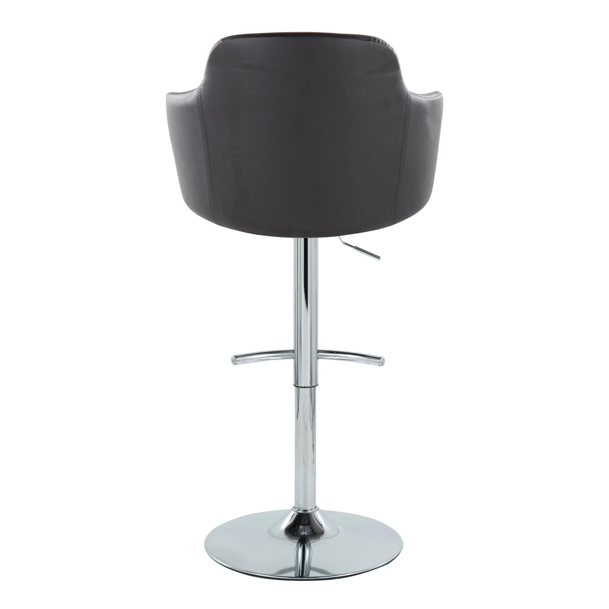 Boyne Adjustable Barstool - Set of 2 By LumiSource - BS-BOYNEPU-RT2 CHRBK2 - Image 11