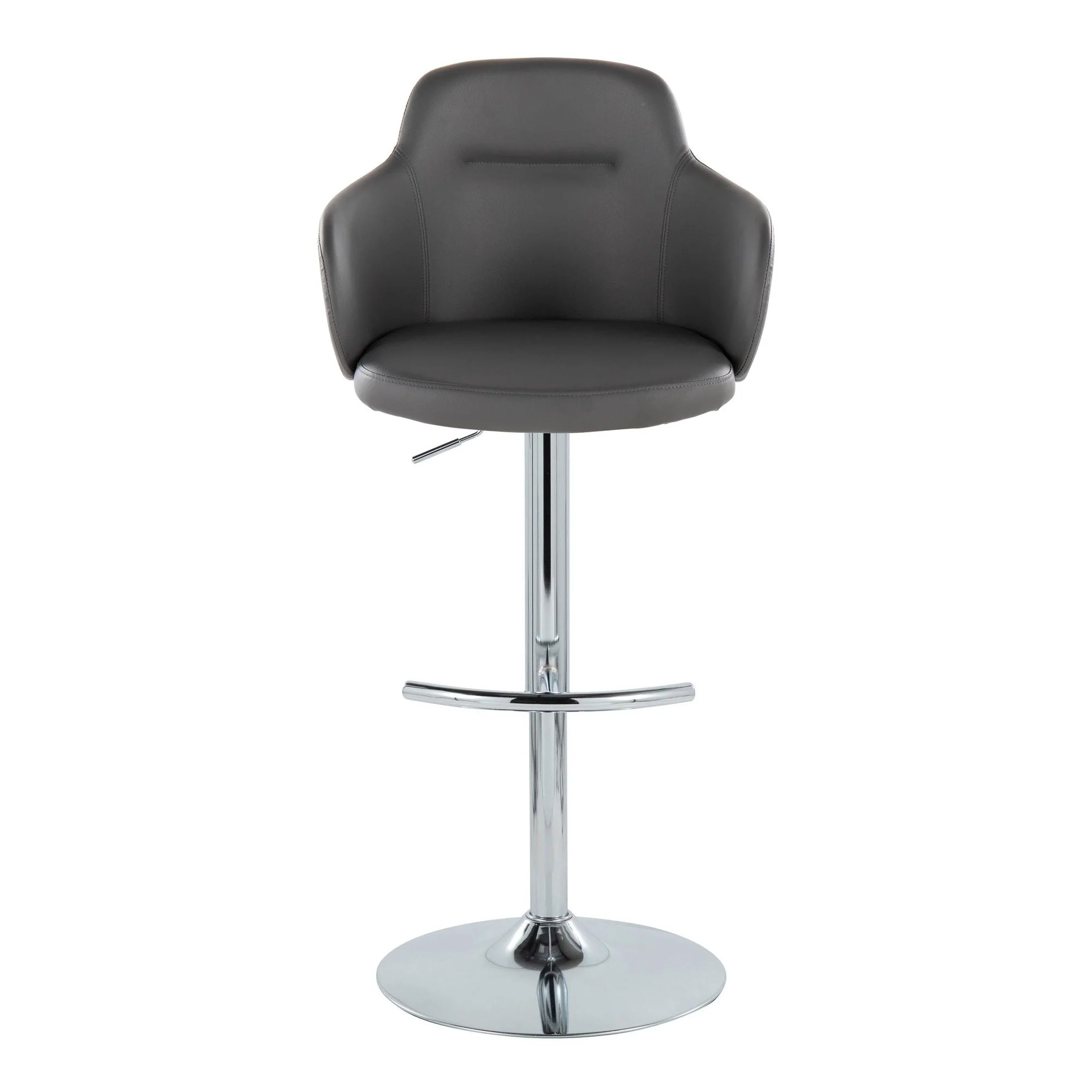 Boyne Adjustable Barstool - Set of 2 By LumiSource - BS-BOYNEPU-RT2 CHRBK2 - Image 20