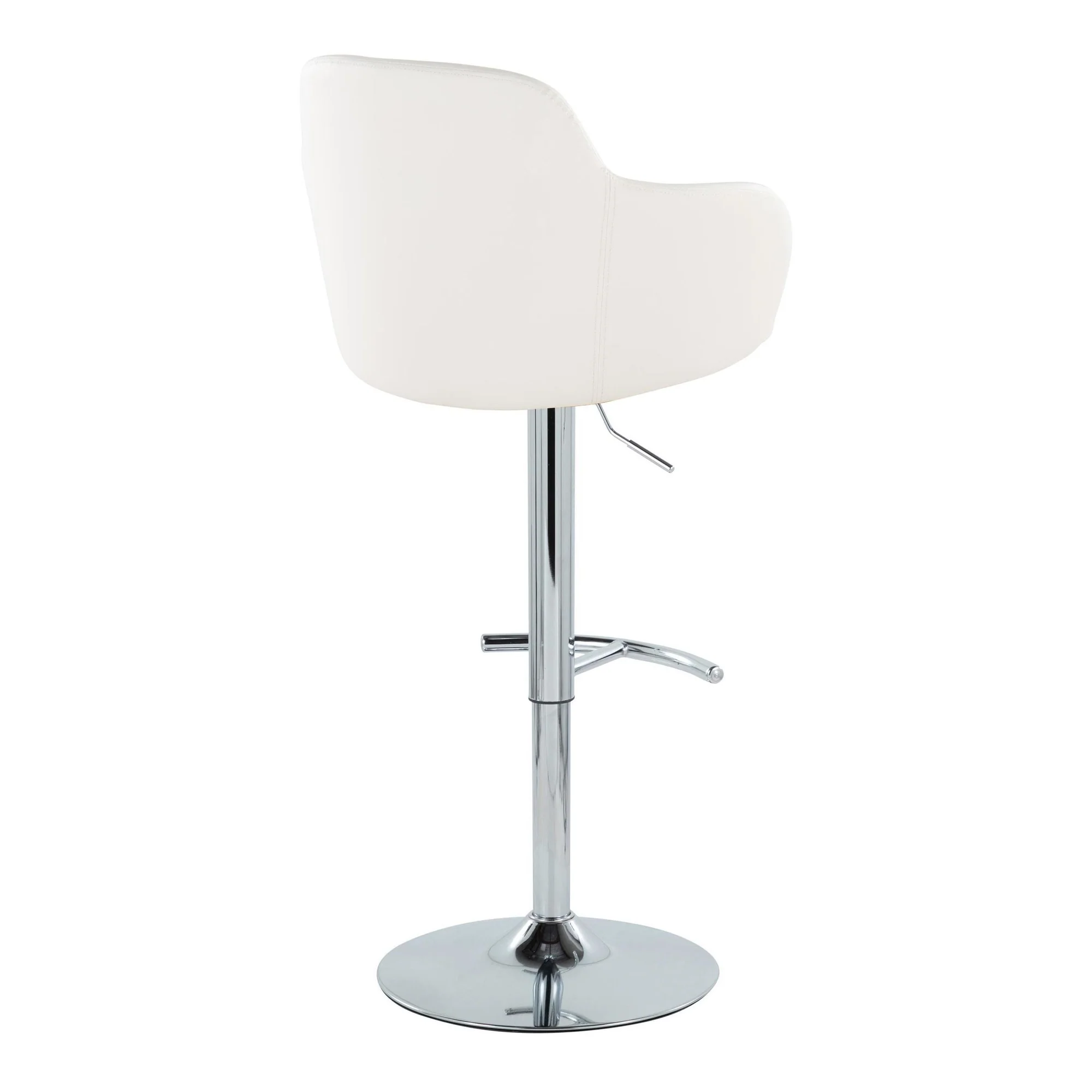 Boyne Adjustable Barstool - Set of 2 By LumiSource - BS-BOYNEPU-RT2 CHRBK2 - Image 29