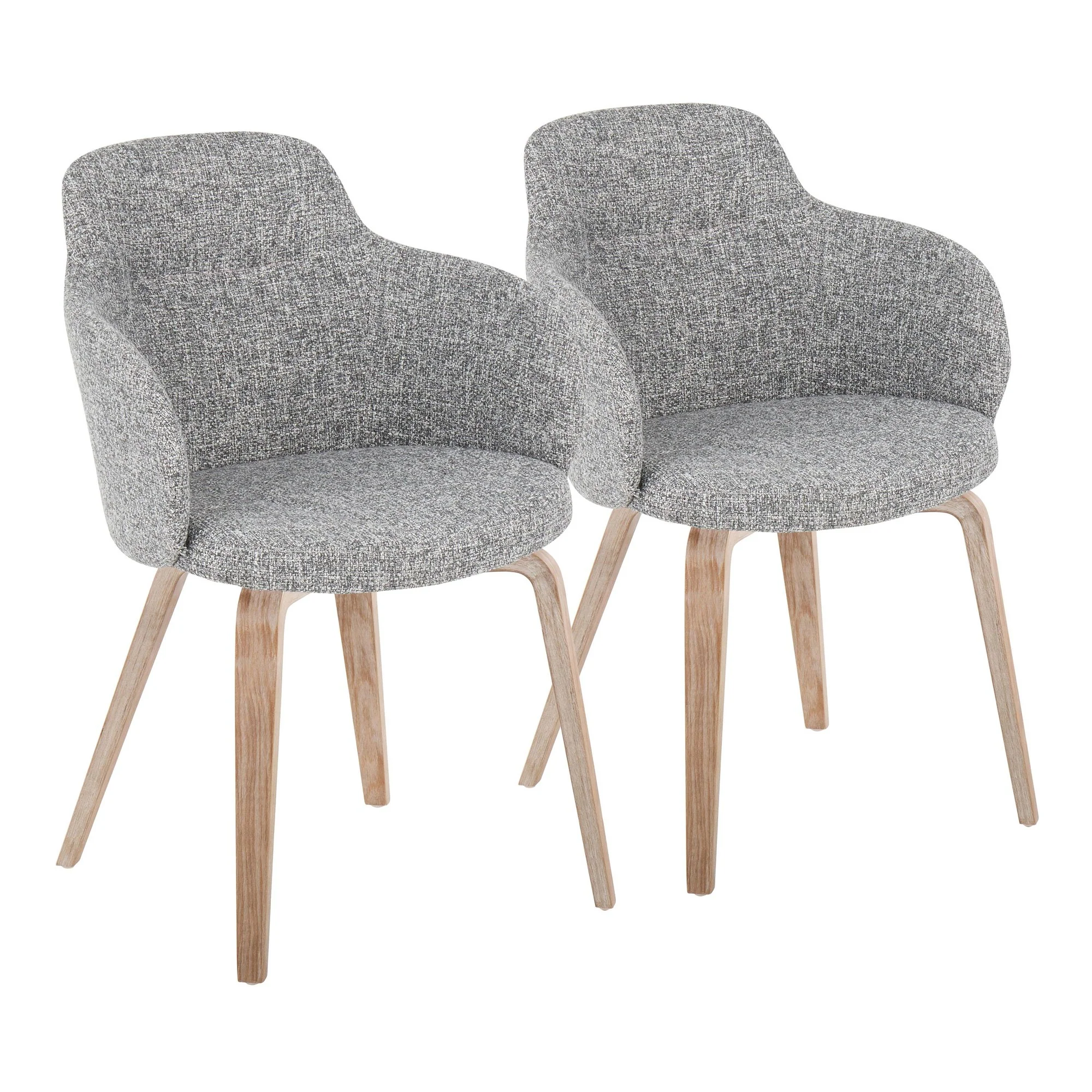 Boyne Chair - Set of 2 By LumiSource - CH-BOYNEFB-HLBW2 WWCR2 - Image 11