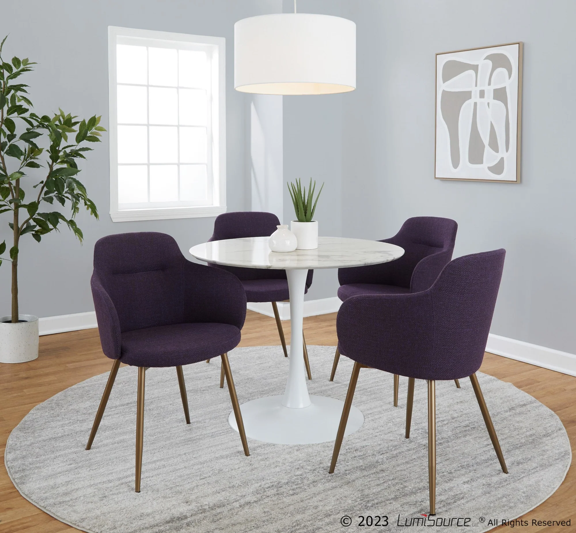 Boyne Chair - Set of 2 By LumiSource - CH-BOYNEFB-HLC2 ANCUCR2 - Image 15