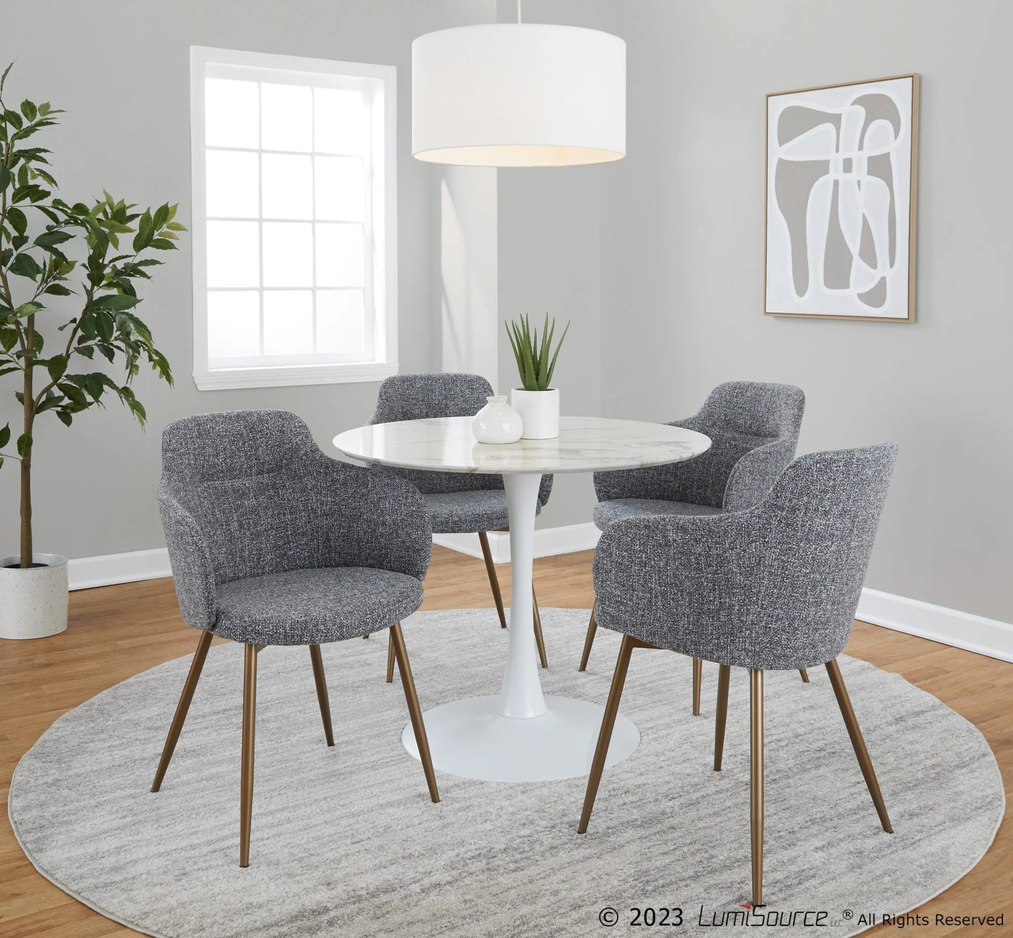 Boyne Chair - Set of 2 By LumiSource - CH-BOYNEFB-HLC2 ANCUCR2 - Image 7